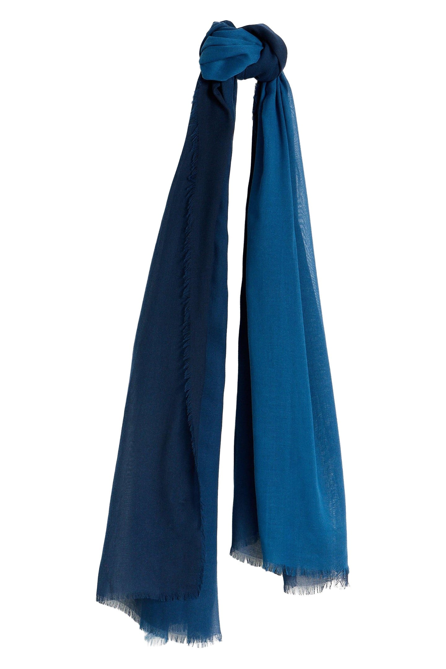 PENNY PLAIN OVERSIZED SCARF DARK NAVY 2