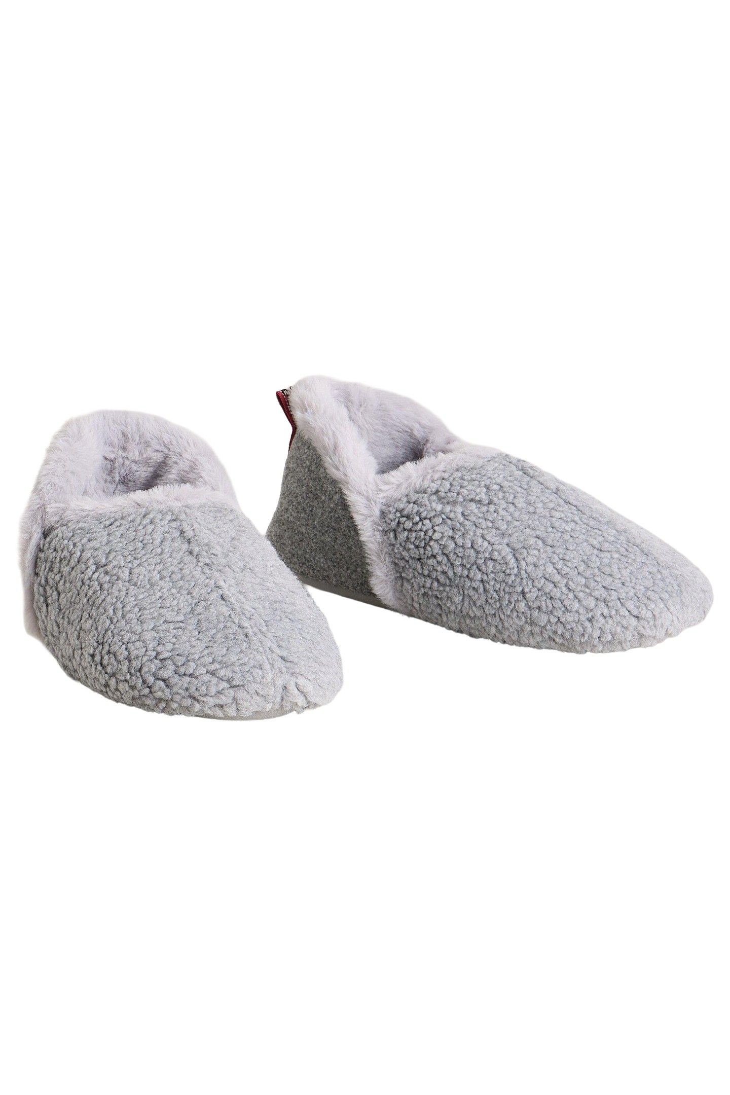 REYA CLOSED BACK SLIPPER LIGHT GREY 4
