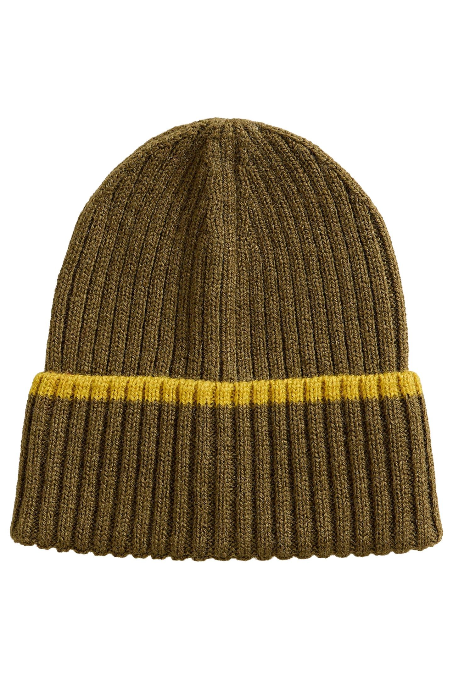 MENS HAT AND GLOVE SET KHAKI GREEN 2