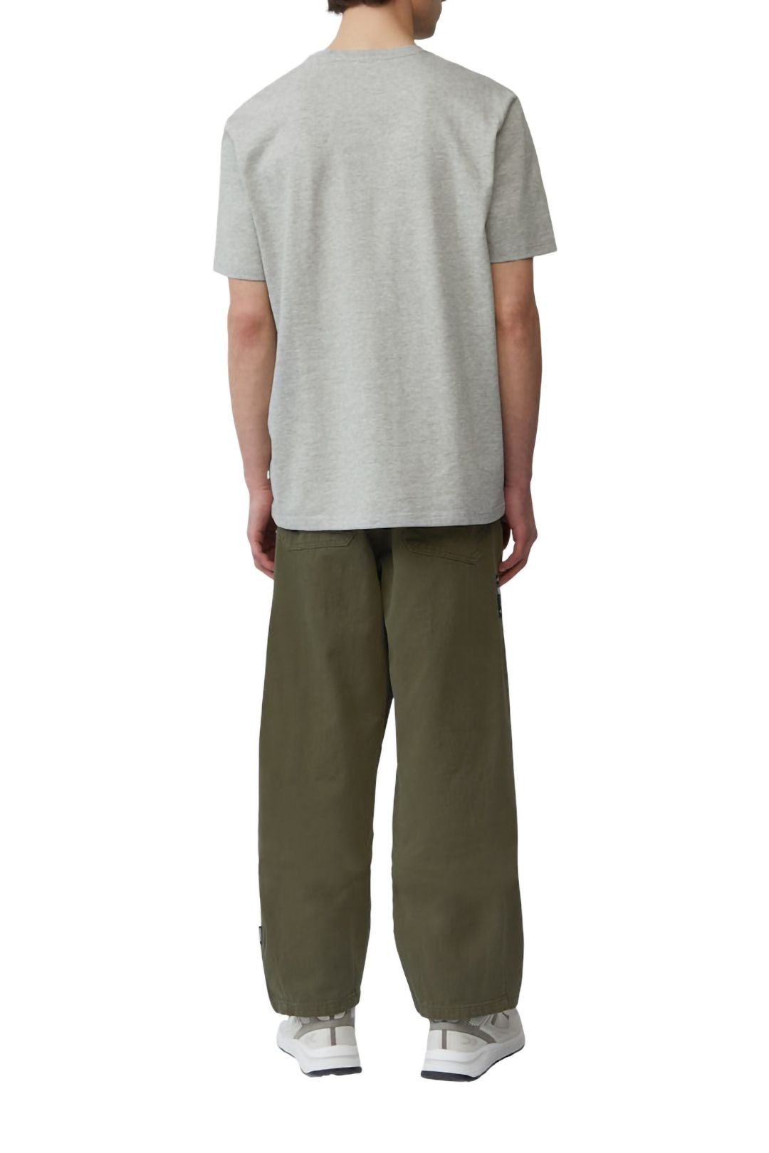 S.OLIVER-QS T-SHIRTS GREY/BLACK 3