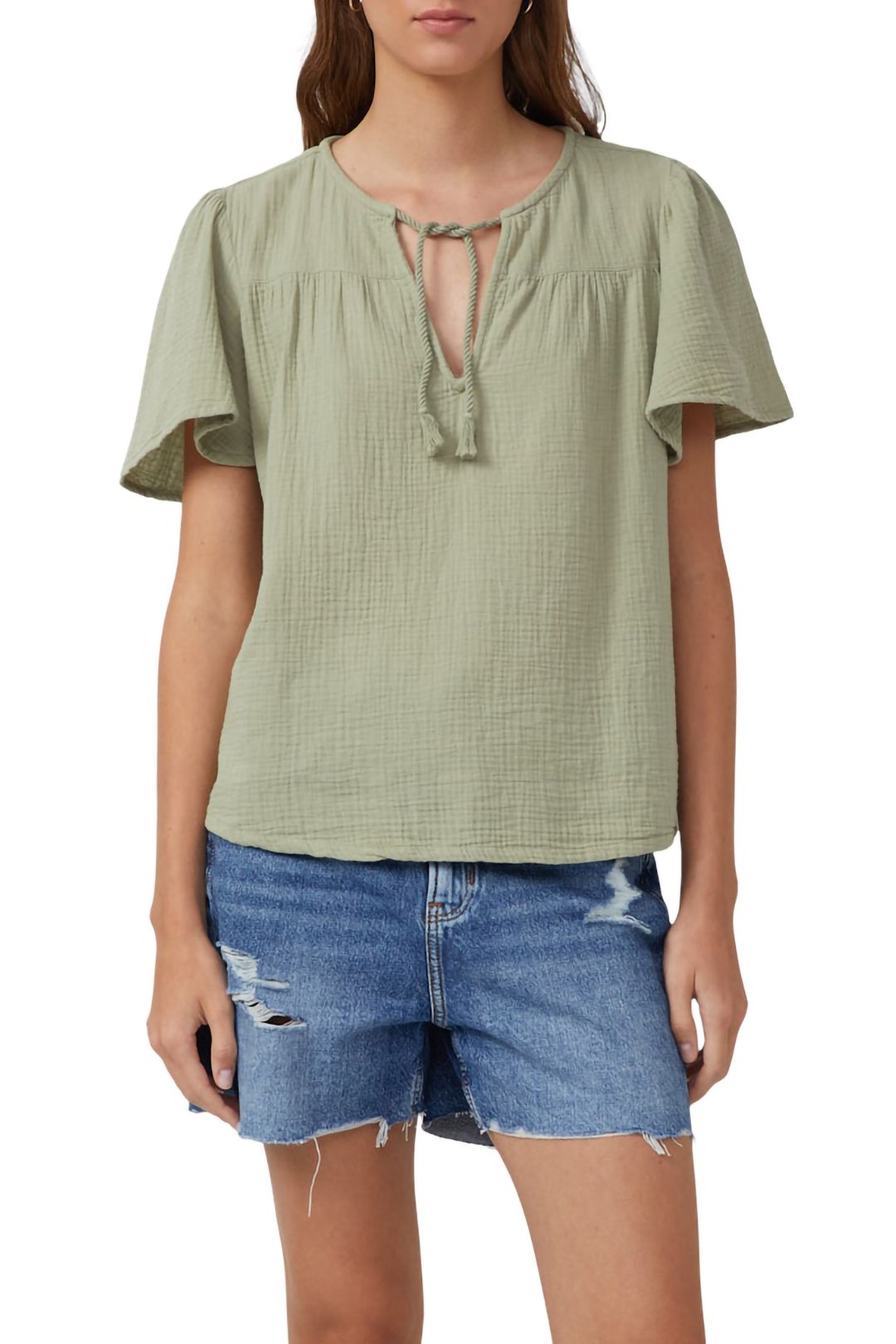 S.OLIVER-QS BLOUSES GREEN 1