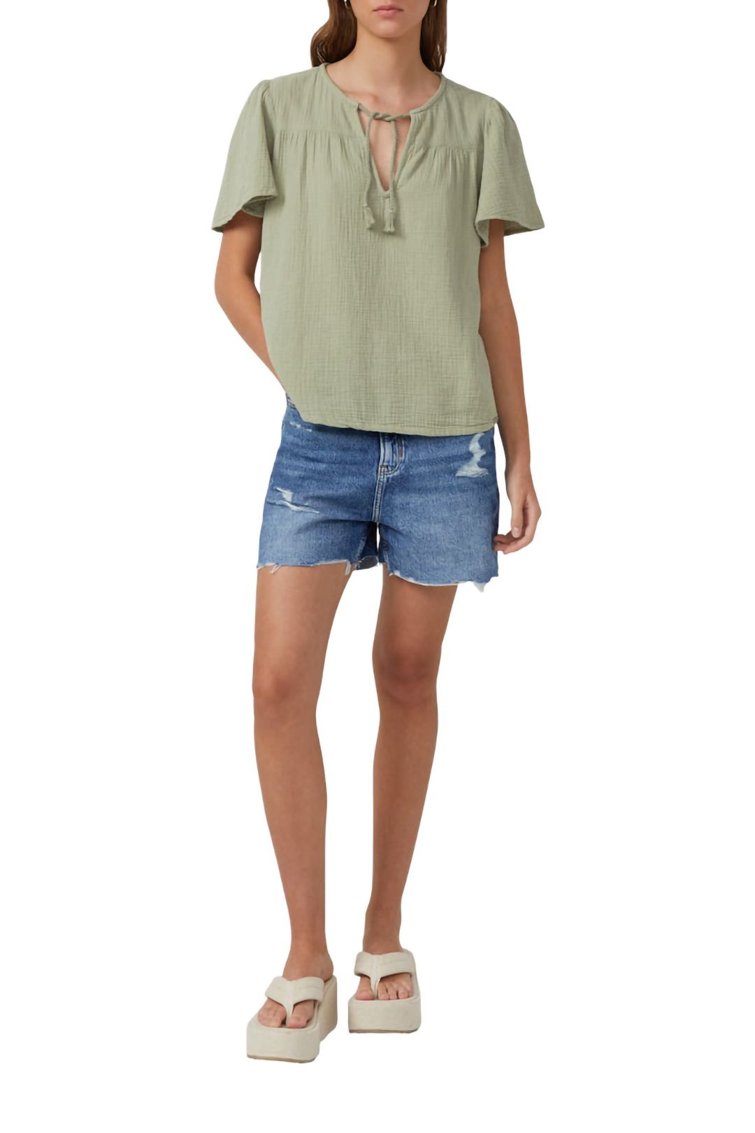 S.OLIVER-QS BLOUSES GREEN 2