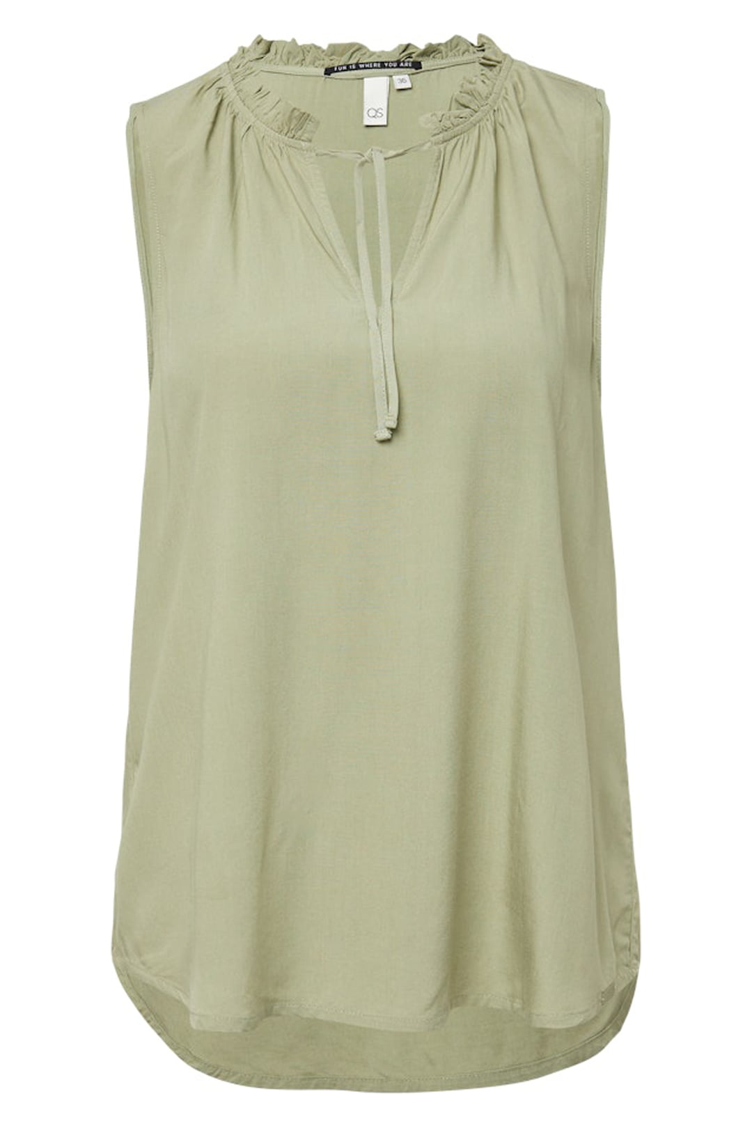 S.OLIVER-QS BLOUSES GREEN 4