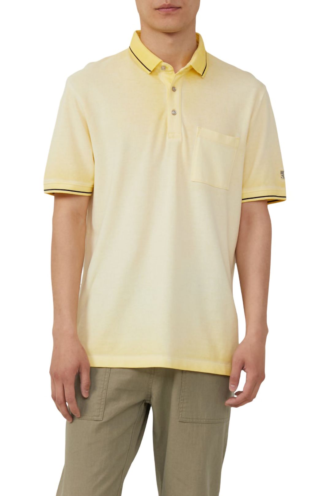S.OLIVER POLOSHIRTS YELLOW 1