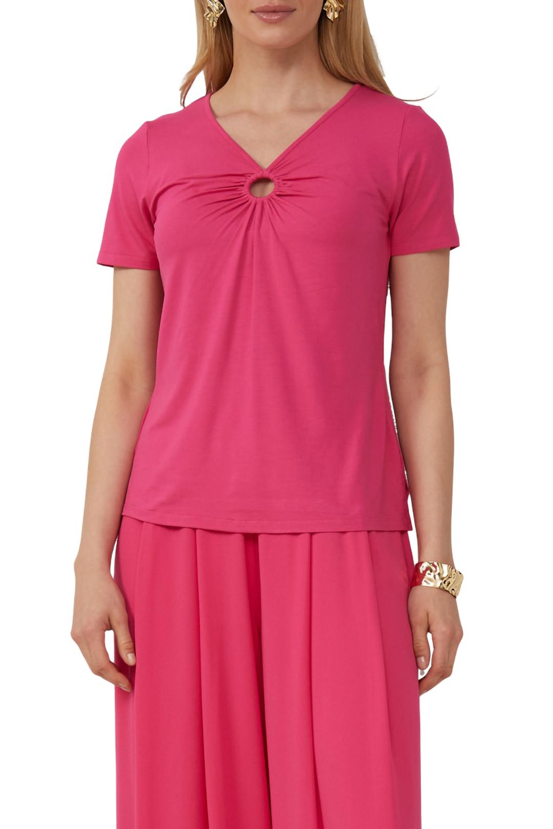 S.OLIVER T-SHIRTS PINK 1