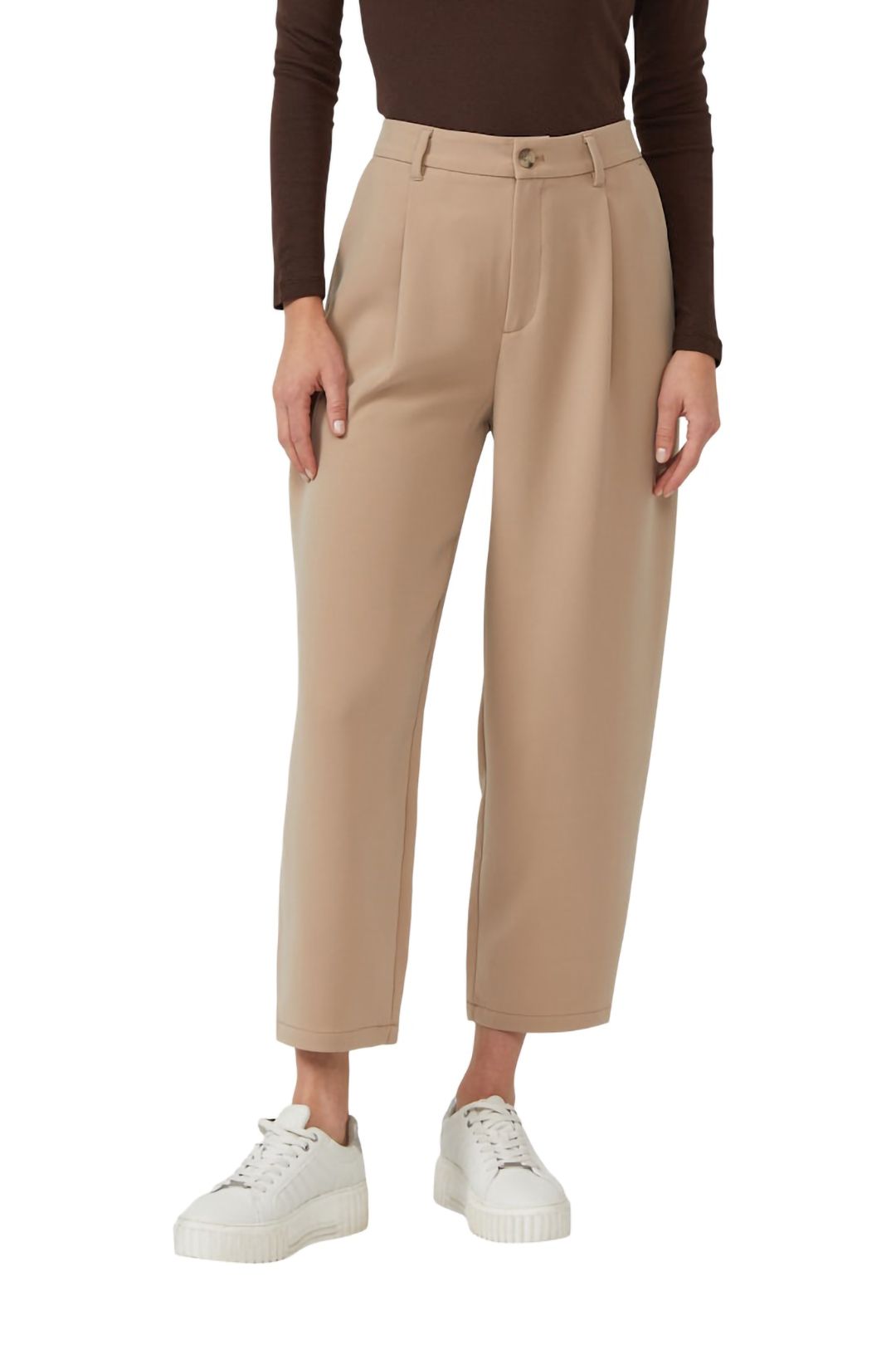 S.OLIVER PANTS BEIGE 1