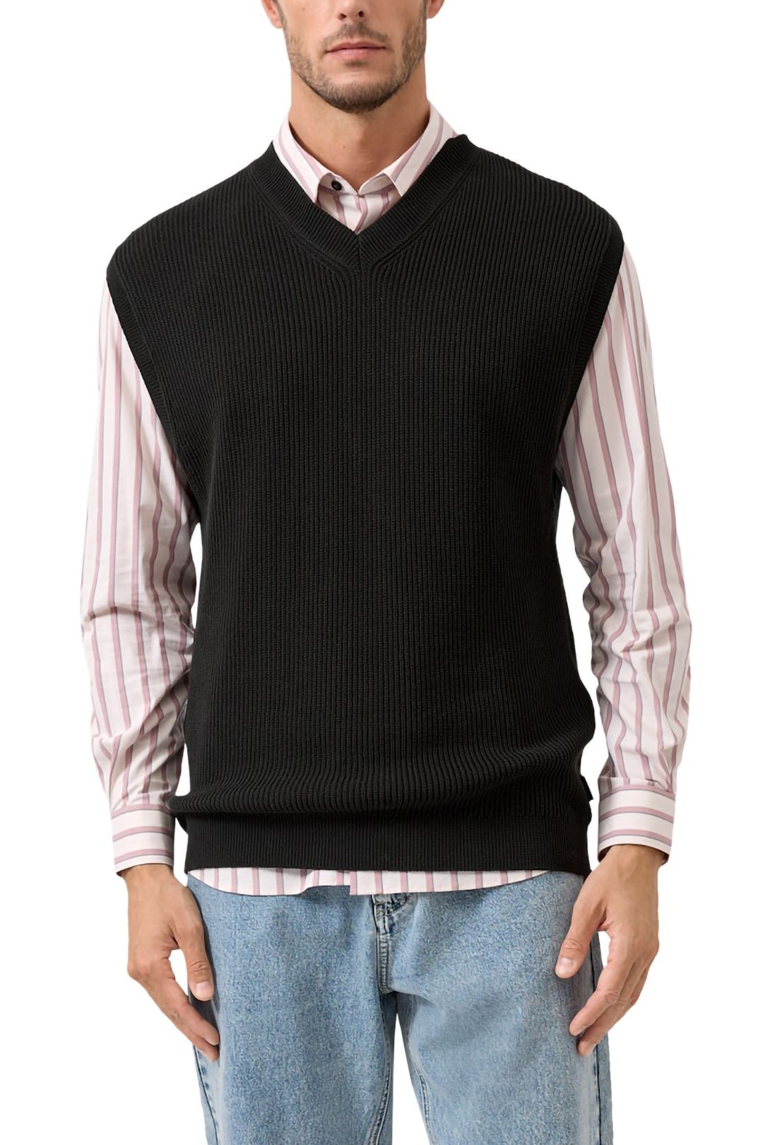 S.OLIVER PULLOVER BLACK 1
