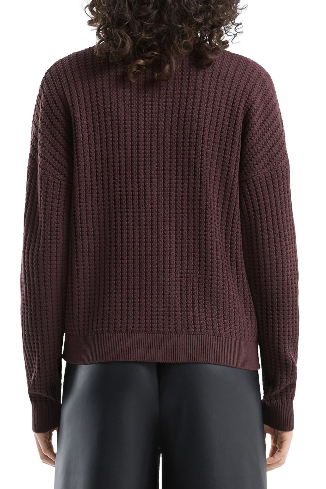 S.OLIVER-QS CARDIGAN AUBERGINE 3