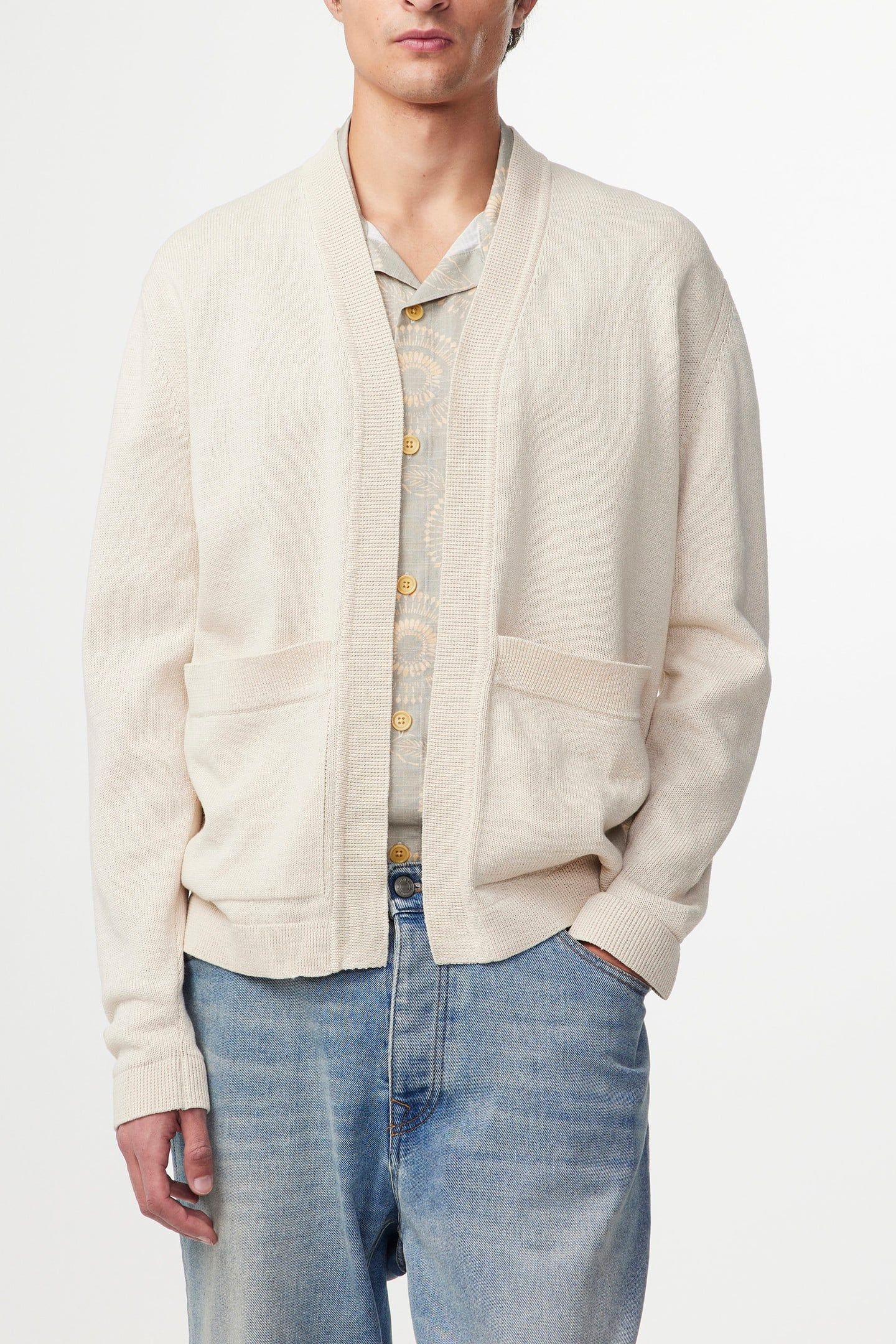 BRADLEY CARDIGAN 6371 ECRU 2
