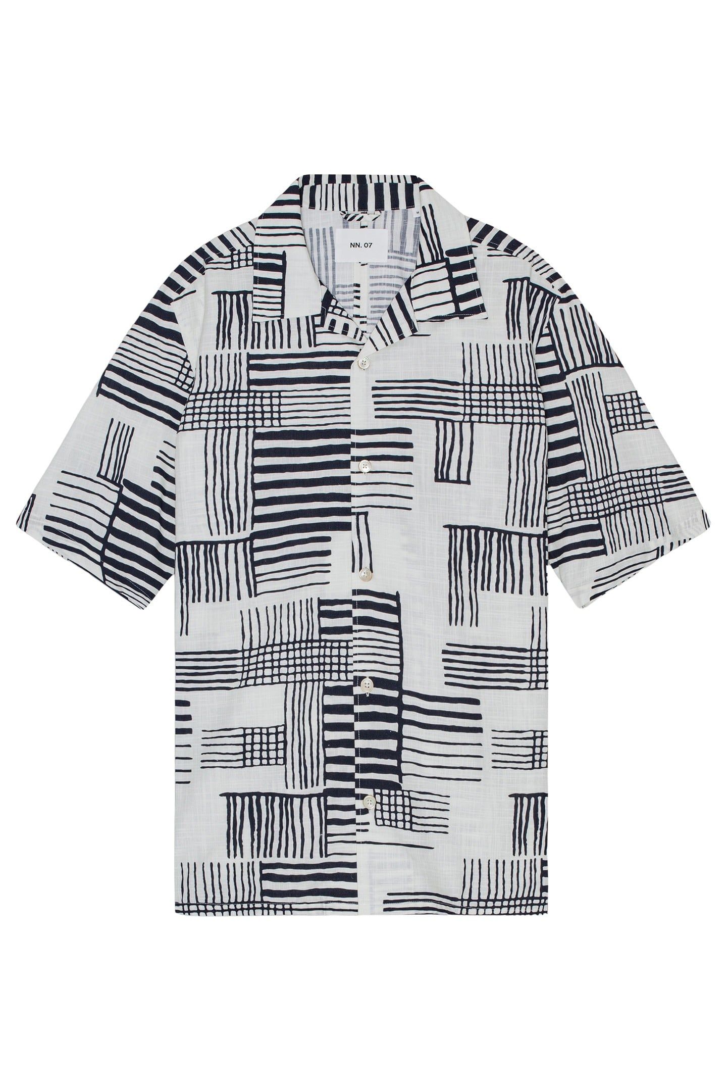 OLE SS SHIRT 5210 BLACK PRINT 4