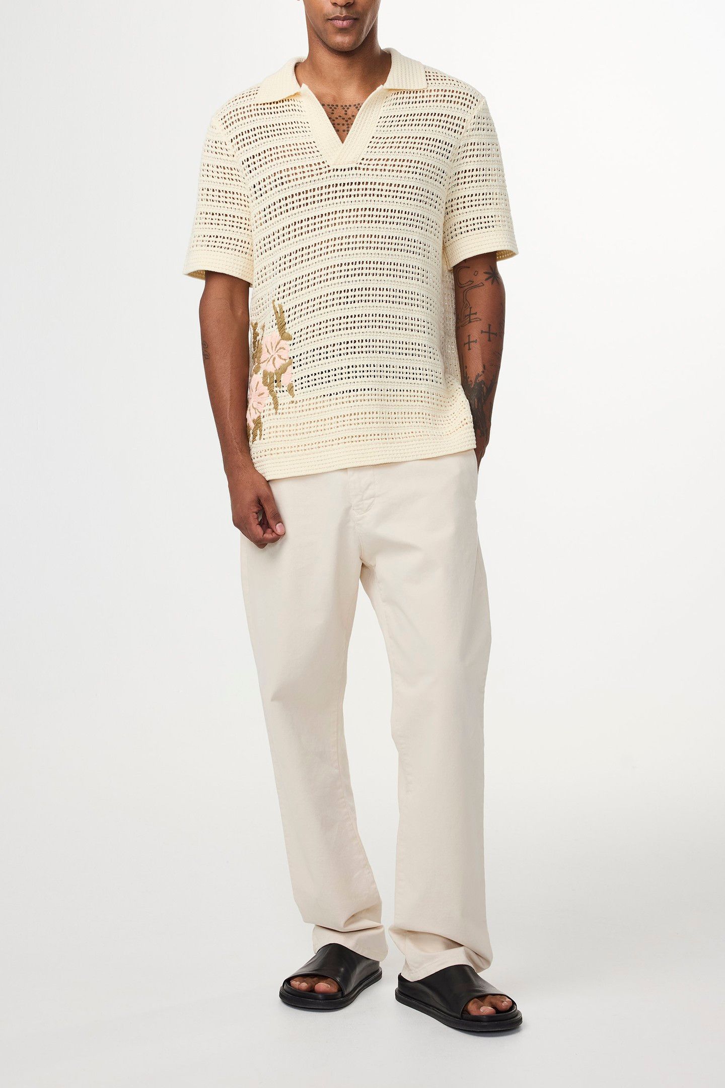 RYAN EMBROIDERY 6636 ECRU 1