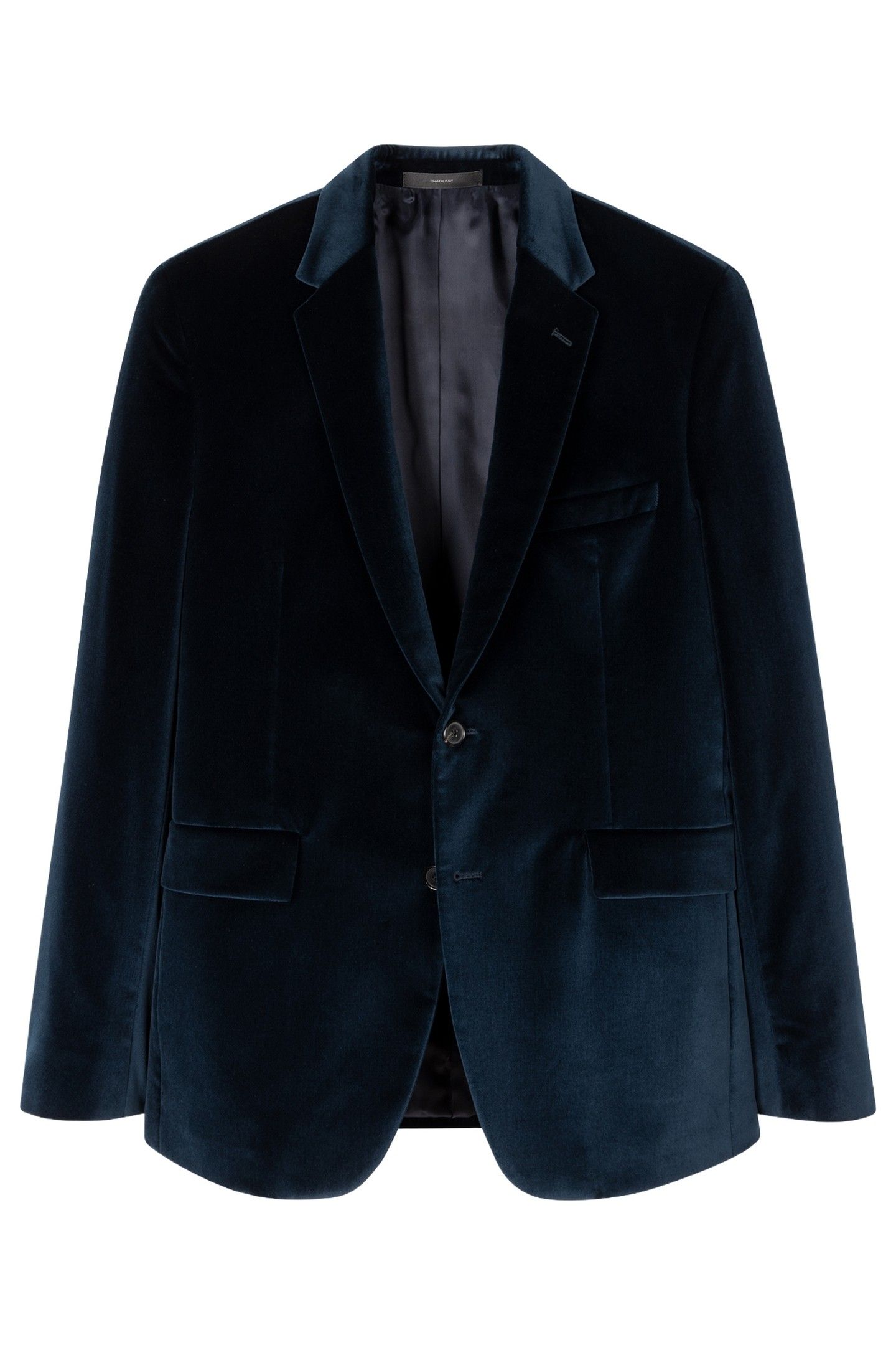 MENS SLIM FIT 2 BTN JACKET INKY BLUE 5