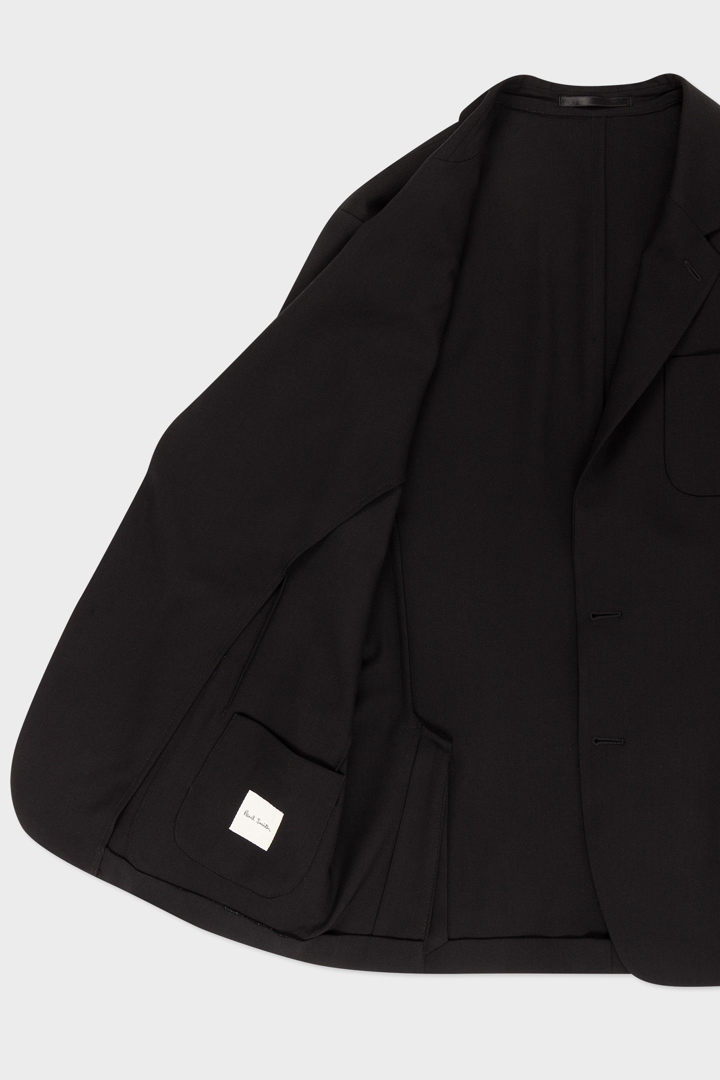 MENS 2 BTN PATCH POCKET JACKET BLACK 7