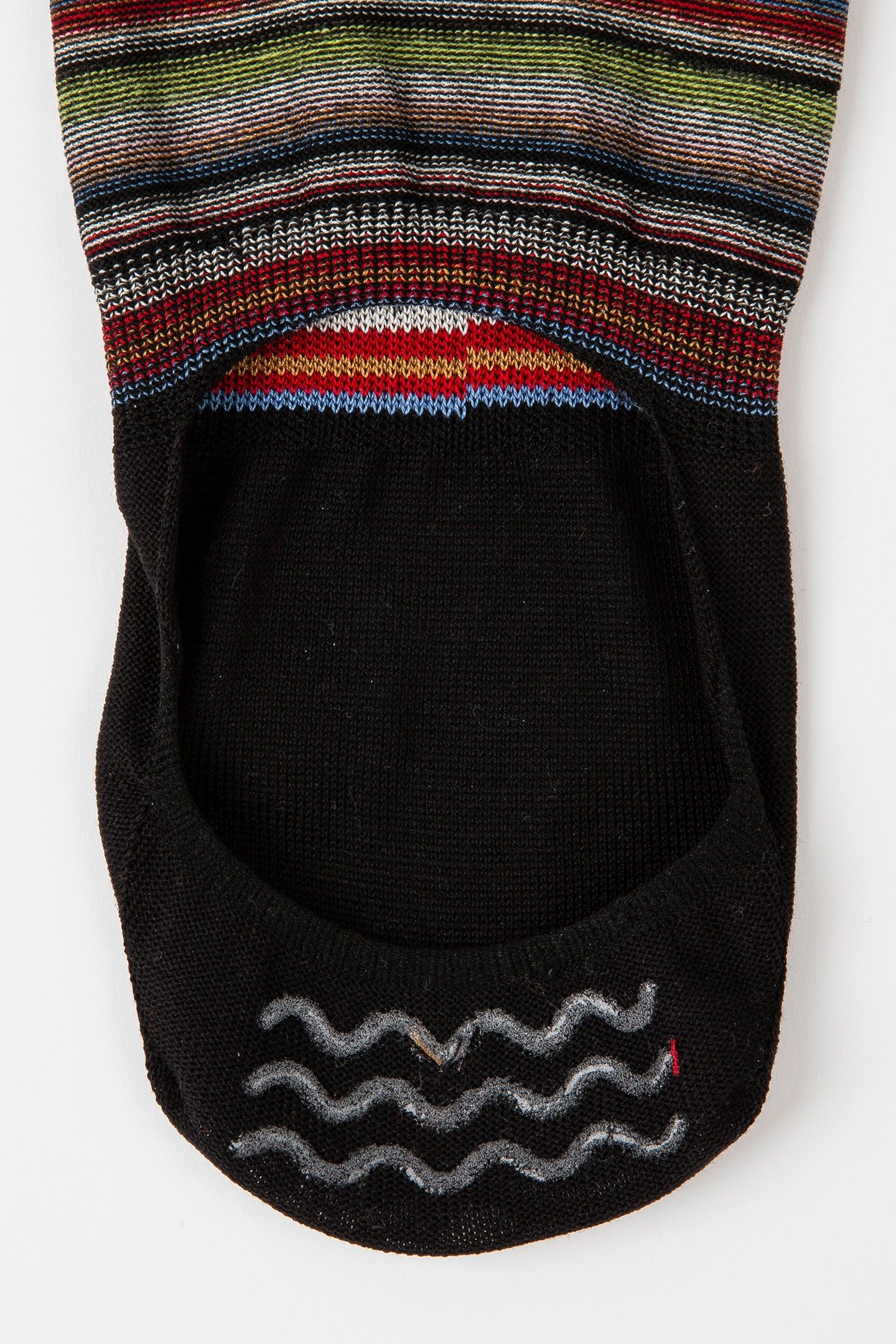 MEN SOCK NO SHW SIGNATR MULTI COLOURED 3