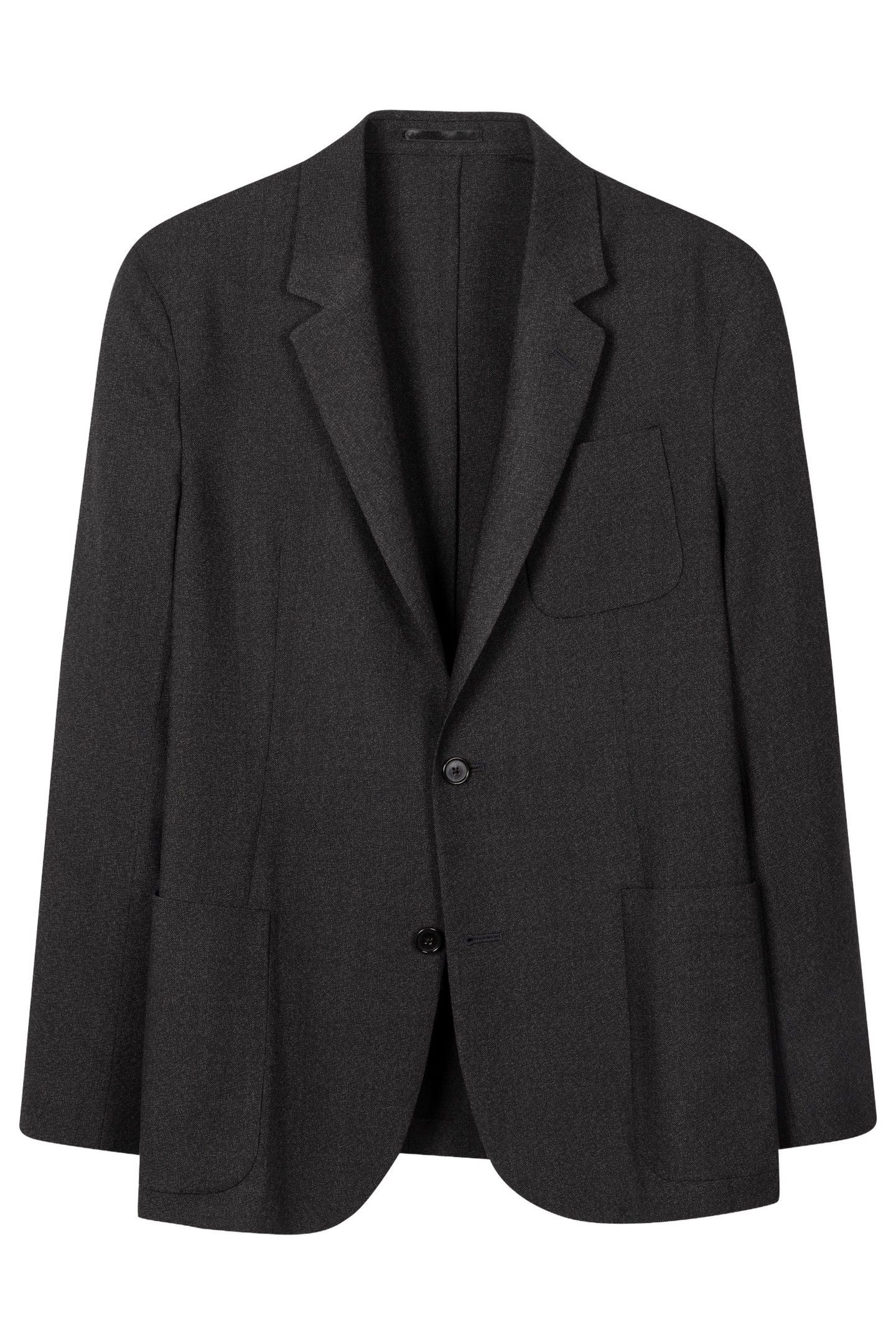 MENS 2 BTN PATCH POCKET JACKET ANTHRACITE 1