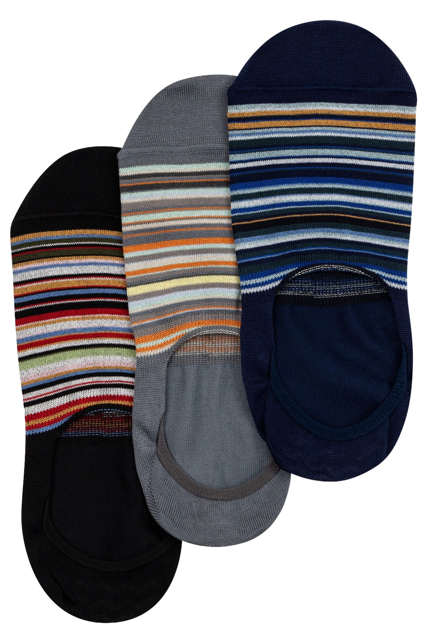 MEN SOCK SIGNATR NS 3 PCK MIXED PLATE 1 1