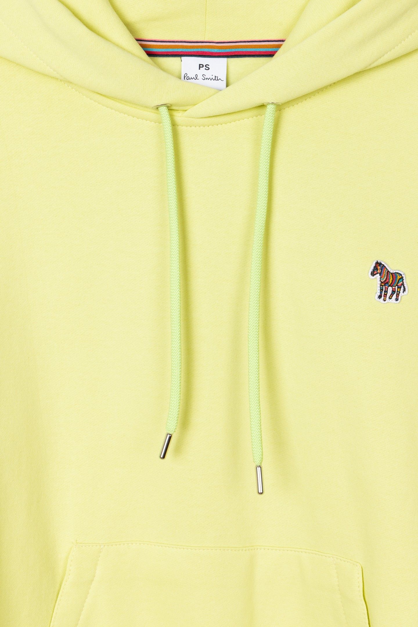 WOMENS ZEBRA HOODY YELLOW 5