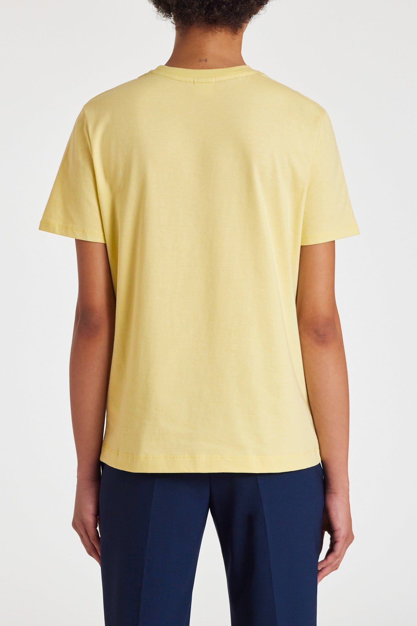 WOMENS ZEBRA T-SHIRT YELLOW 2