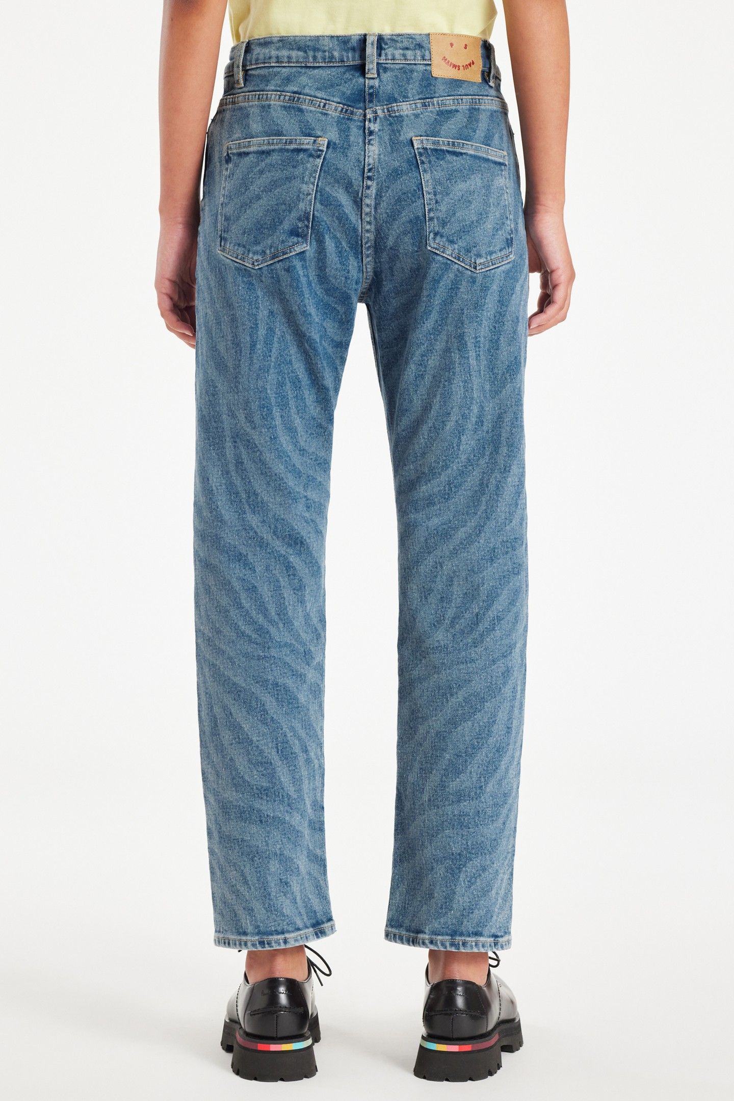 WOMENS STRAIGHT FIT JEAN PRINTED 2