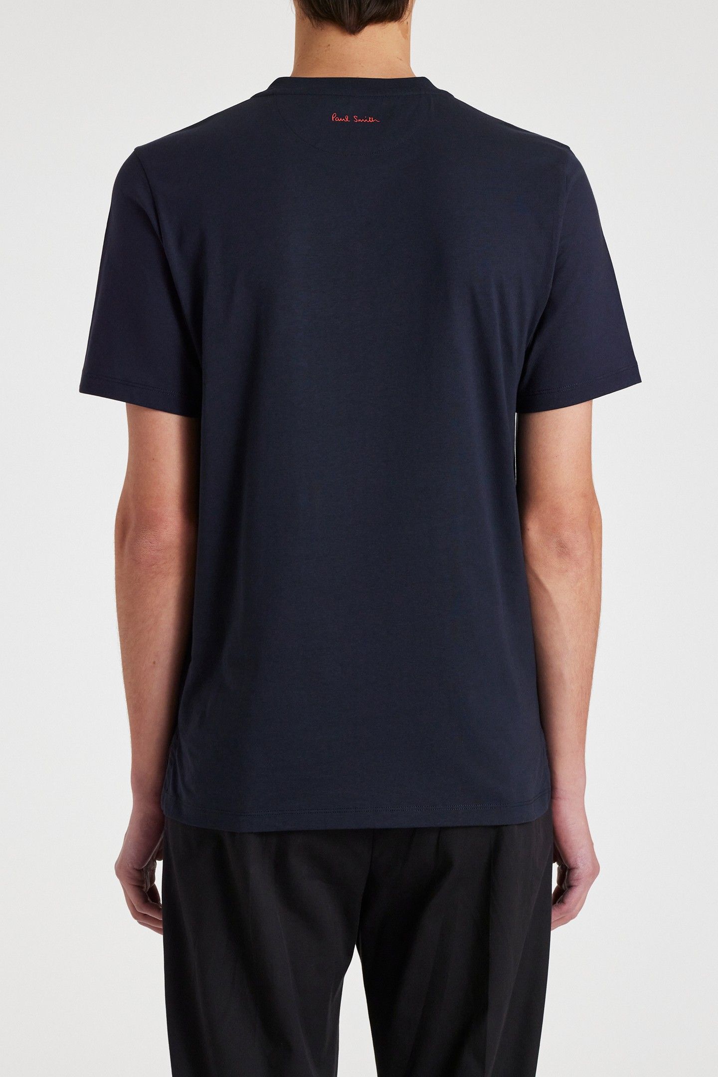 MENS SHADOW LOGO EMB TSHIRT VERY DARK NAVY 2