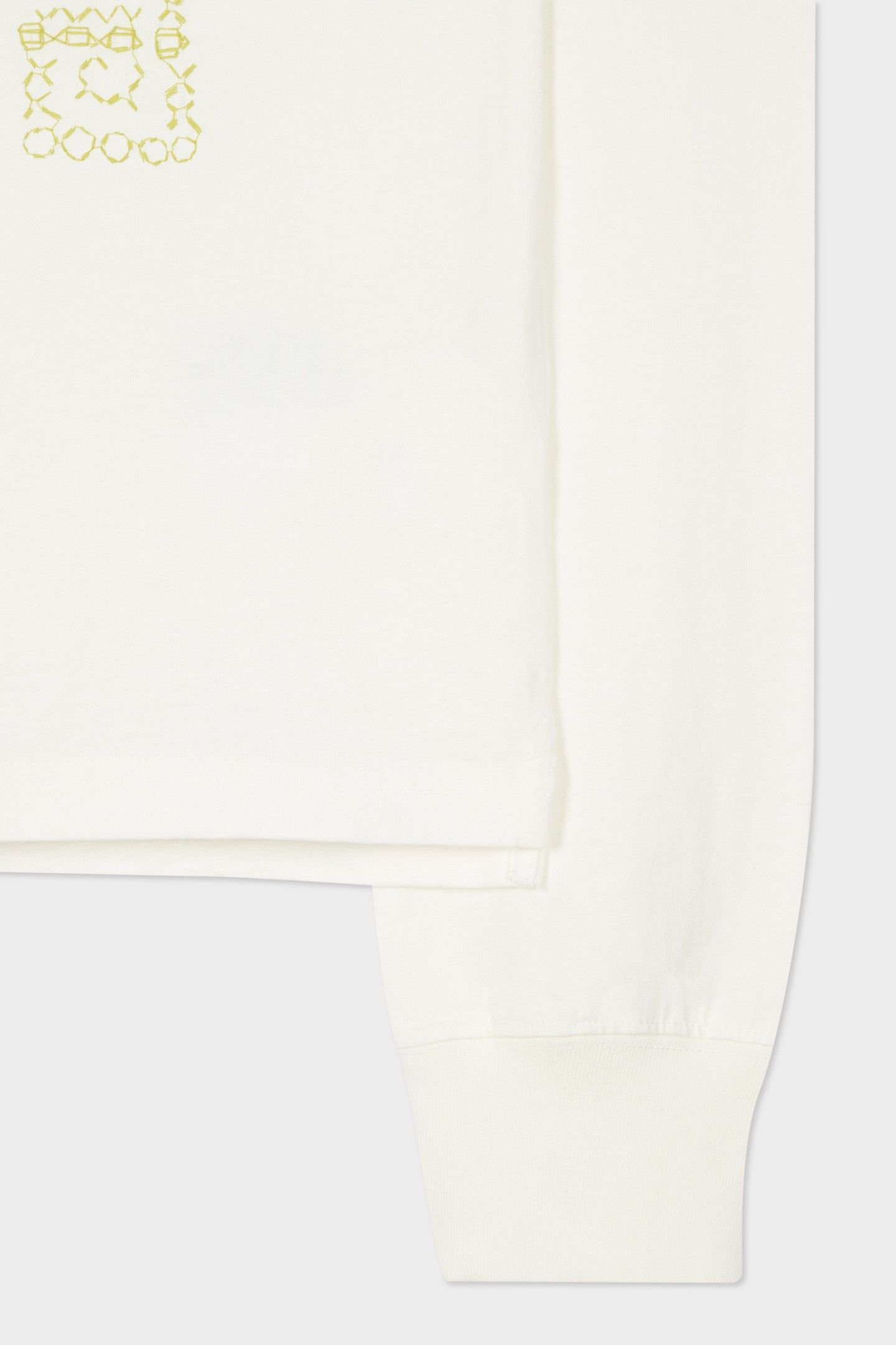 MENS CN LS TSHIRT EYES IN THE SKY OFF WHITE 5