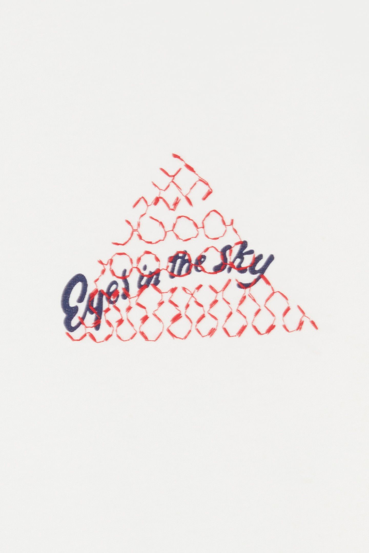 MENS CN LS TSHIRT EYES IN THE SKY OFF WHITE 6