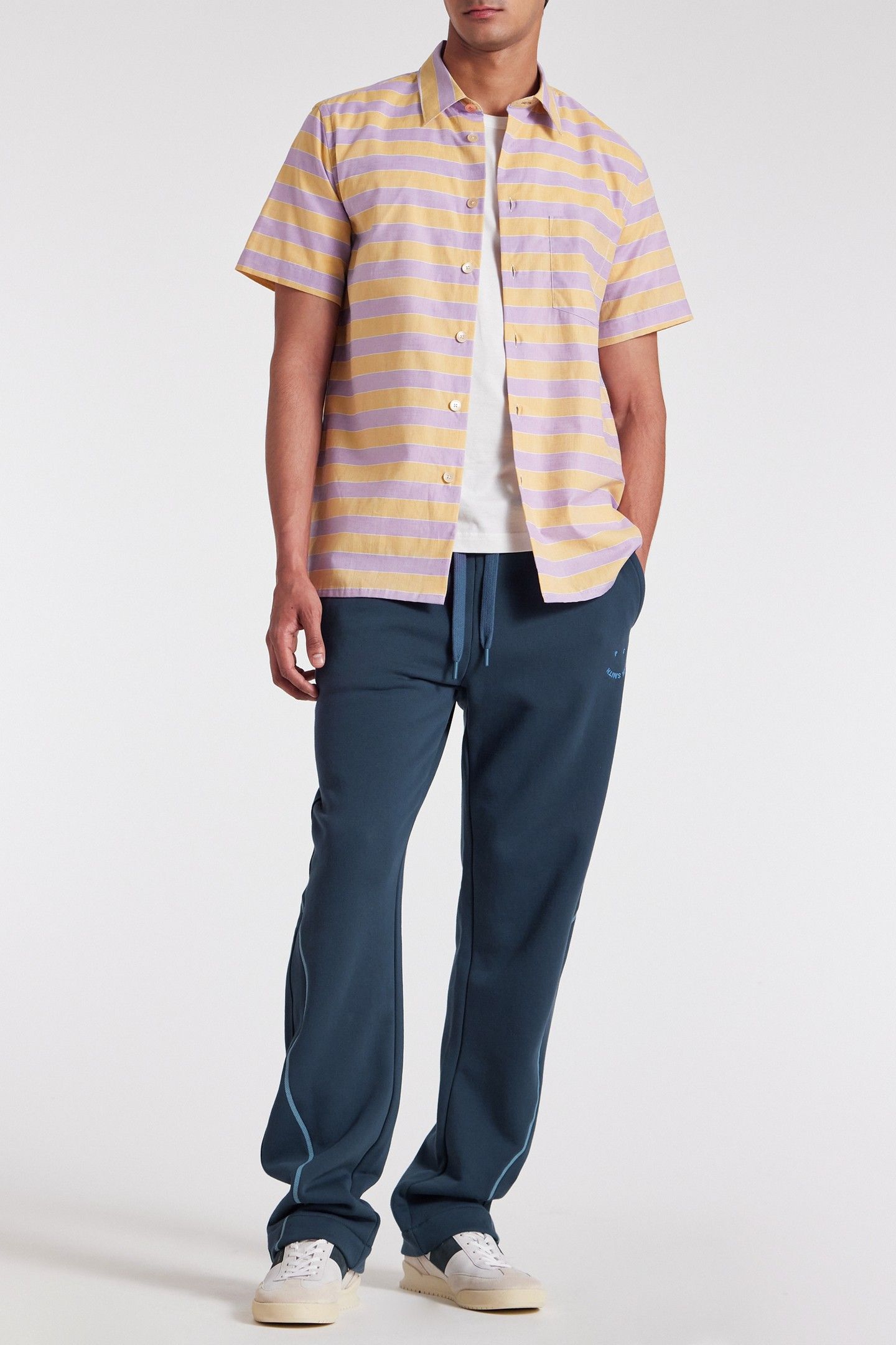 MENS SS CASUAL FIT SHIRT LEMON YELLOW 3