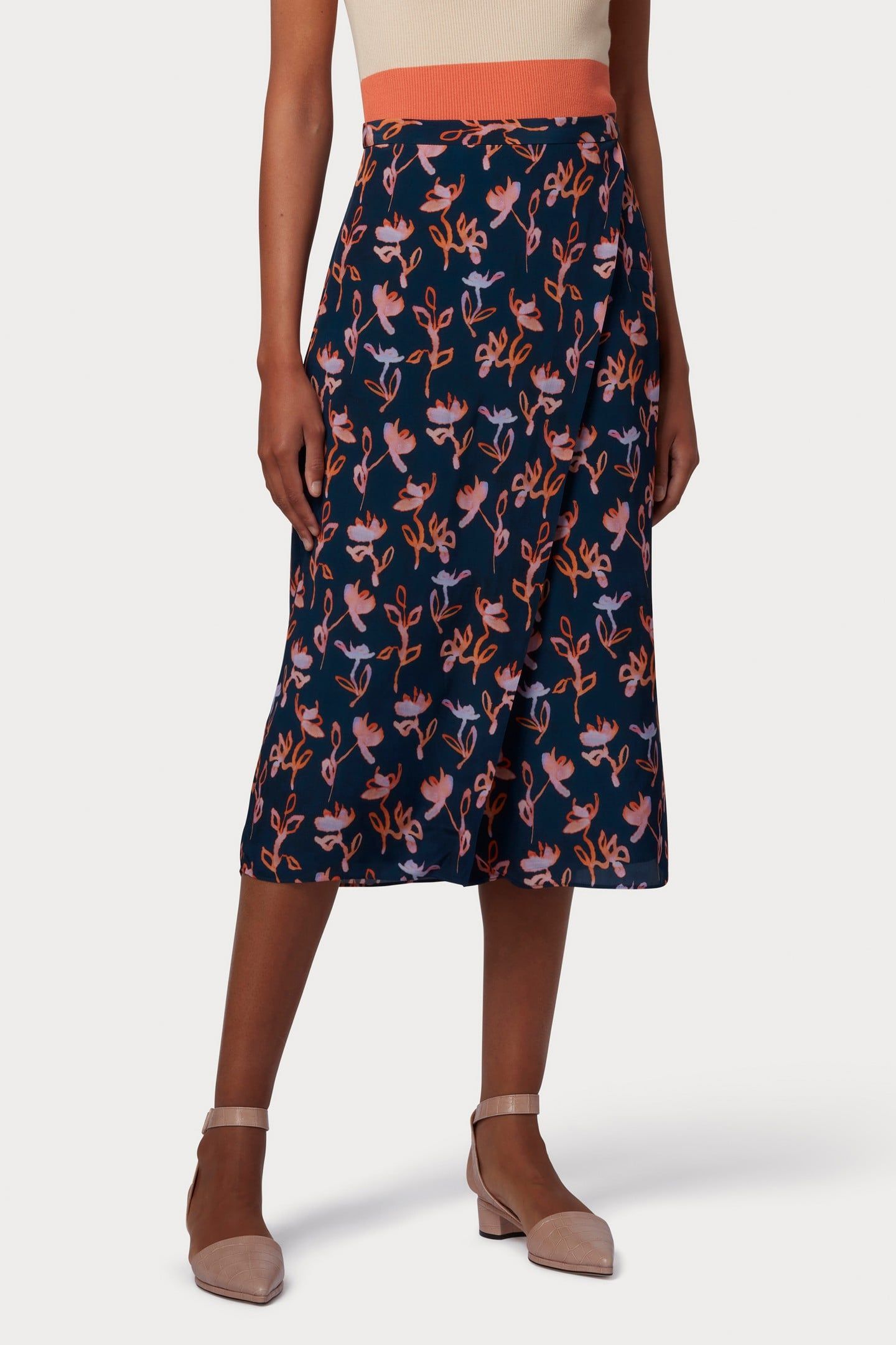 WOMENS SKIRT VERY DARK NAVY 1