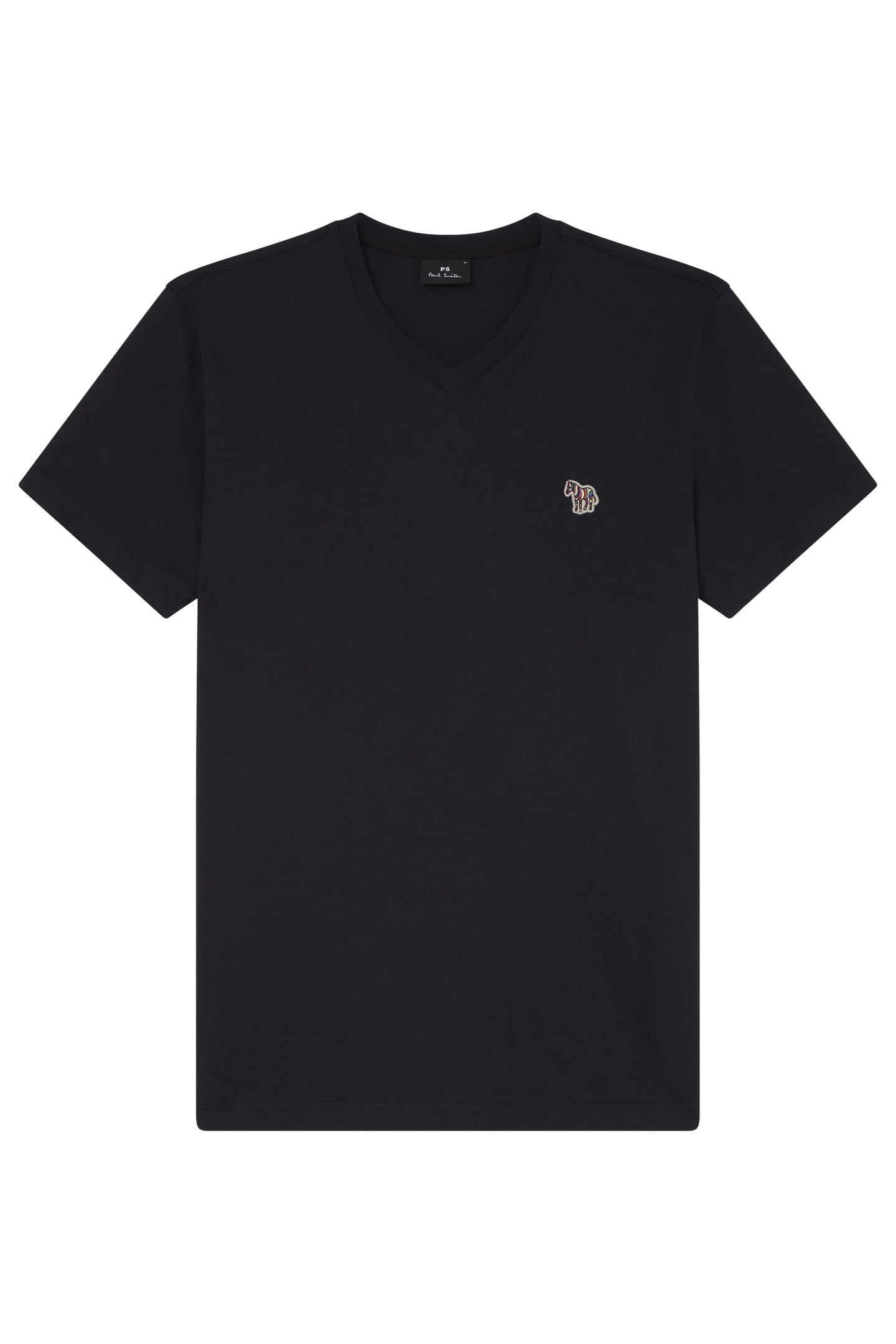 MENS SS VN TSHIRT ZEBRA BADGE VERY DARK NAVY 1