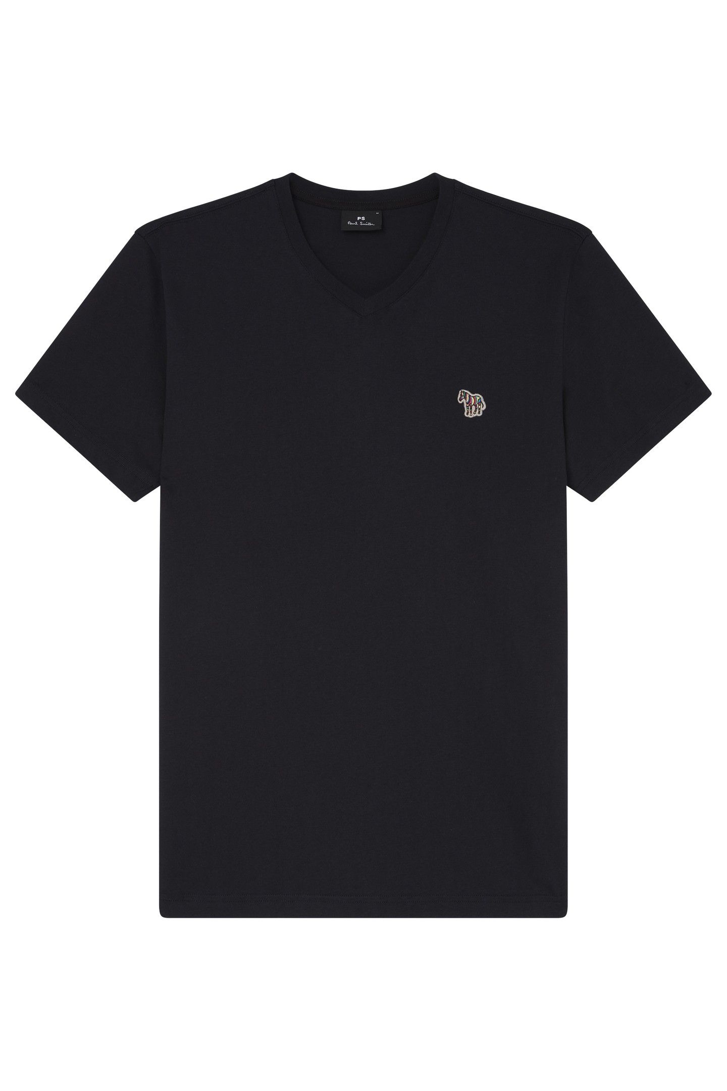 MENS SS VN TSHIRT ZEBRA BADGE VERY DARK NAVY 3