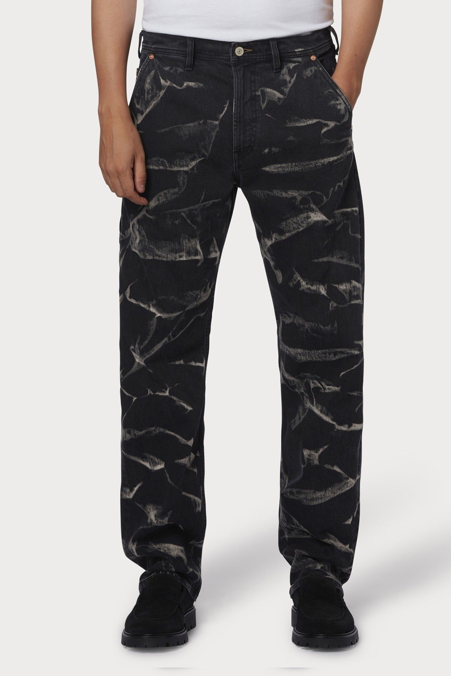 MENS CARPENTER TROUSER BLACK 1
