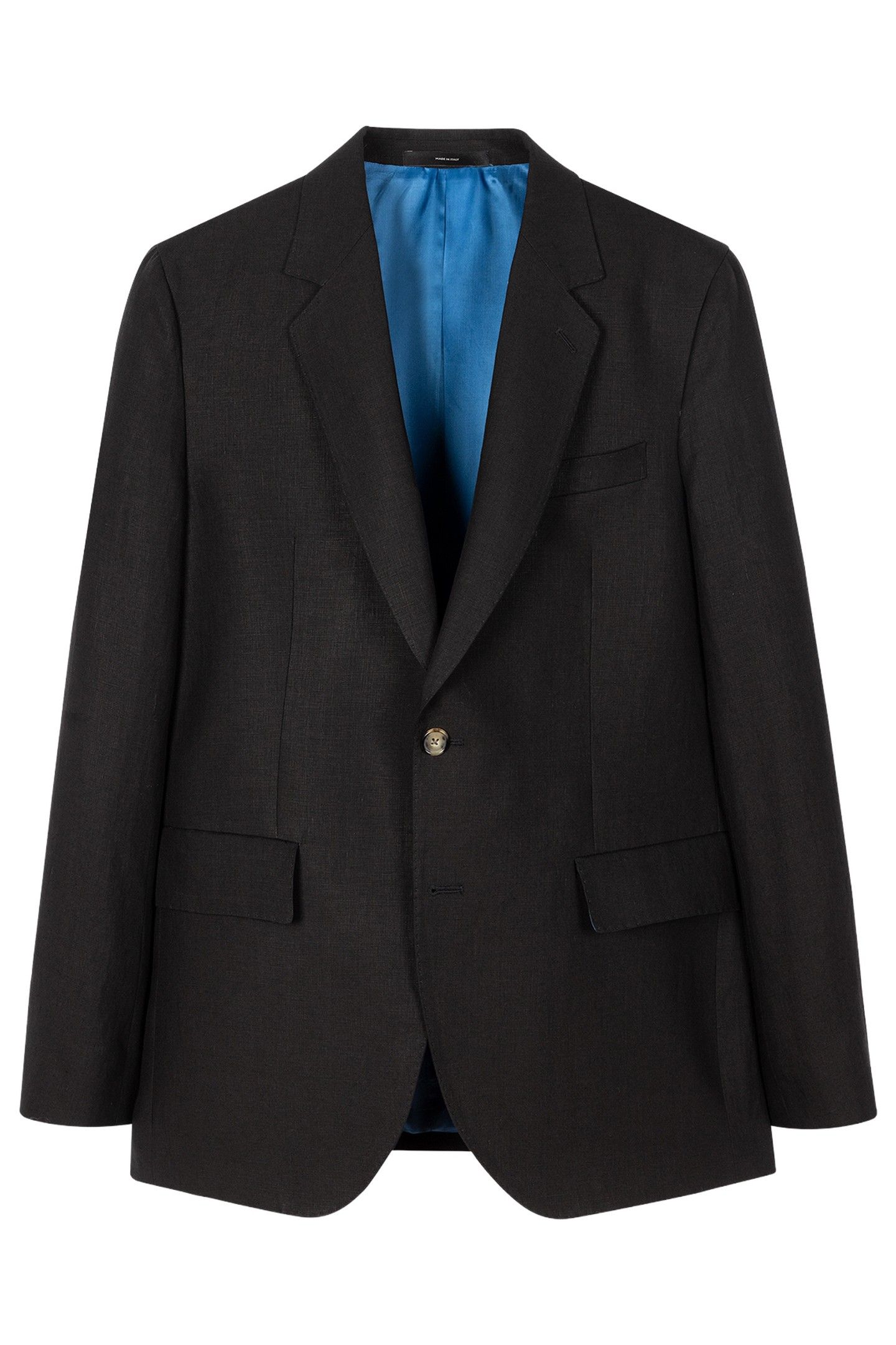 MENS 2 BUTTON JACKET BLACK 4