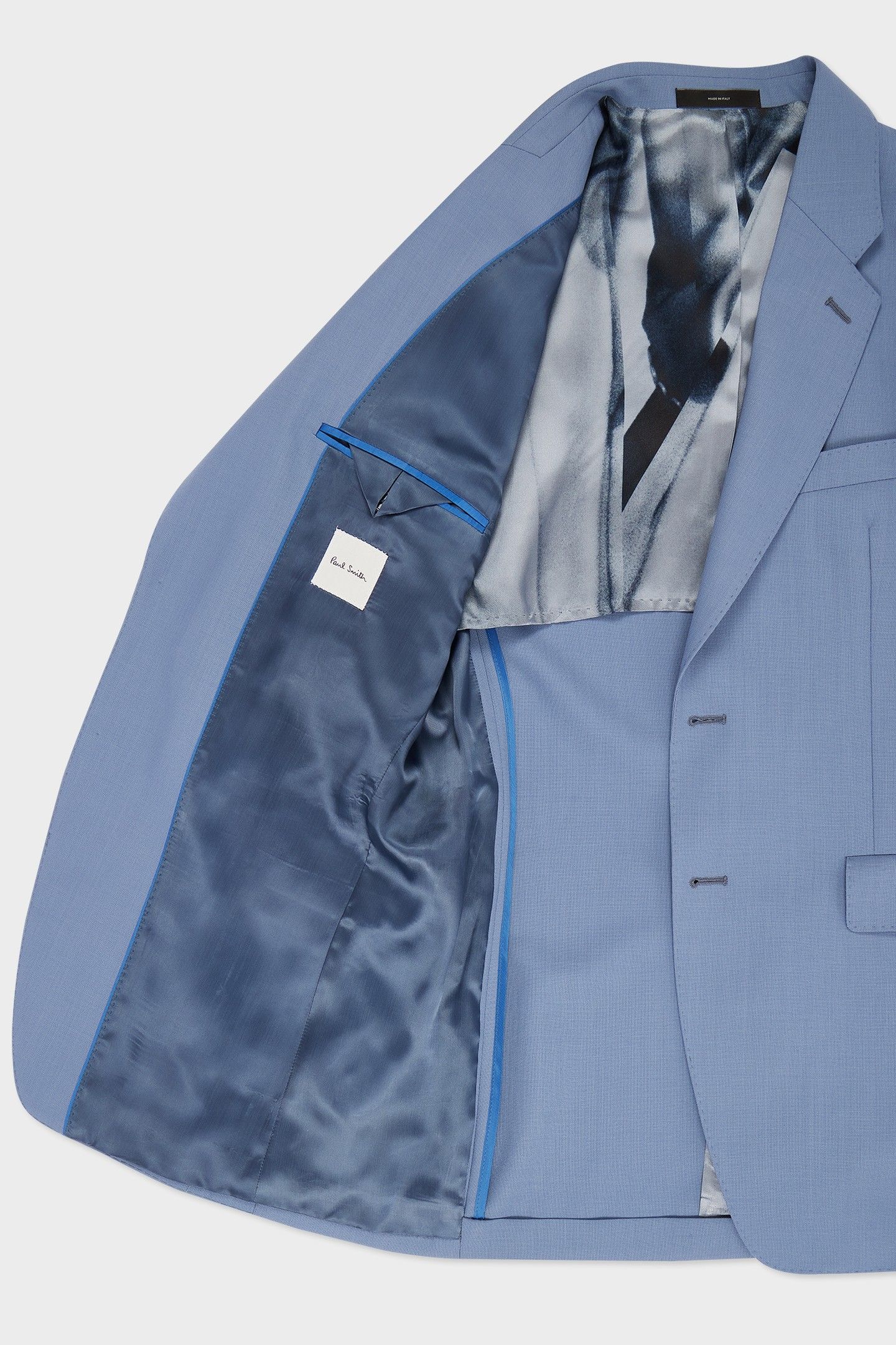 MENS 2 BUTTON JACKET PETROL BLUE 5