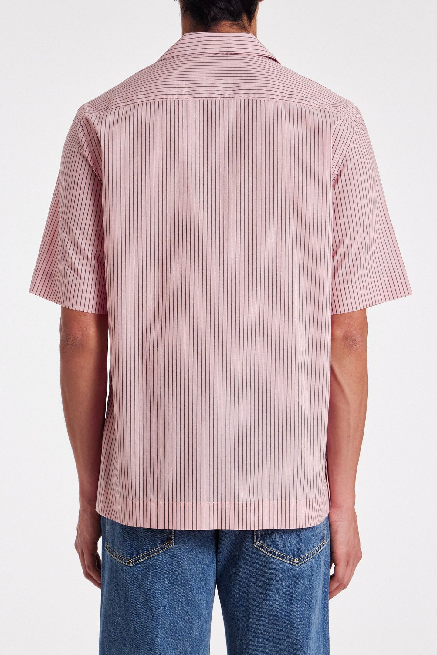 MENS S/S REGULAR FIT SHIRT PINK 2