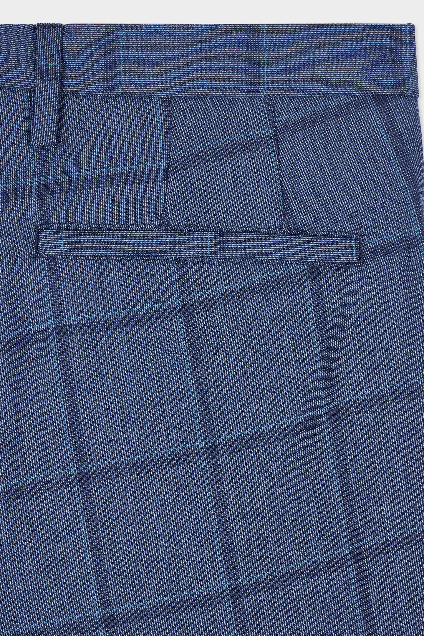 MENS TROUSER PETROL BLUE 10