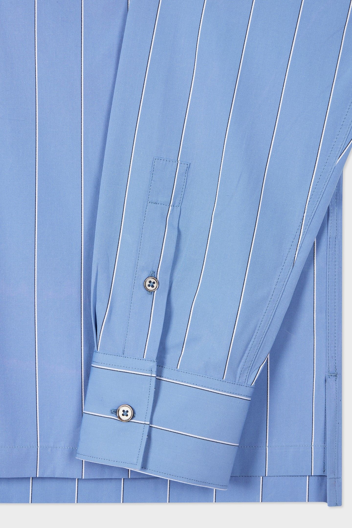 MENS S/C OVERSIZED SHIRT PETROL BLUE 6