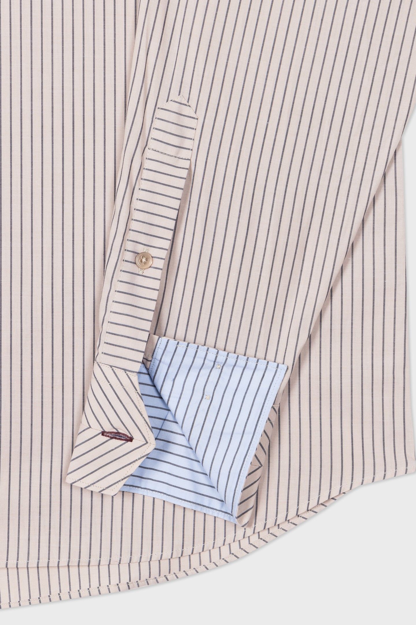 MENS S/C OVERSIZED SHIRT LIGHT BEIGE 8