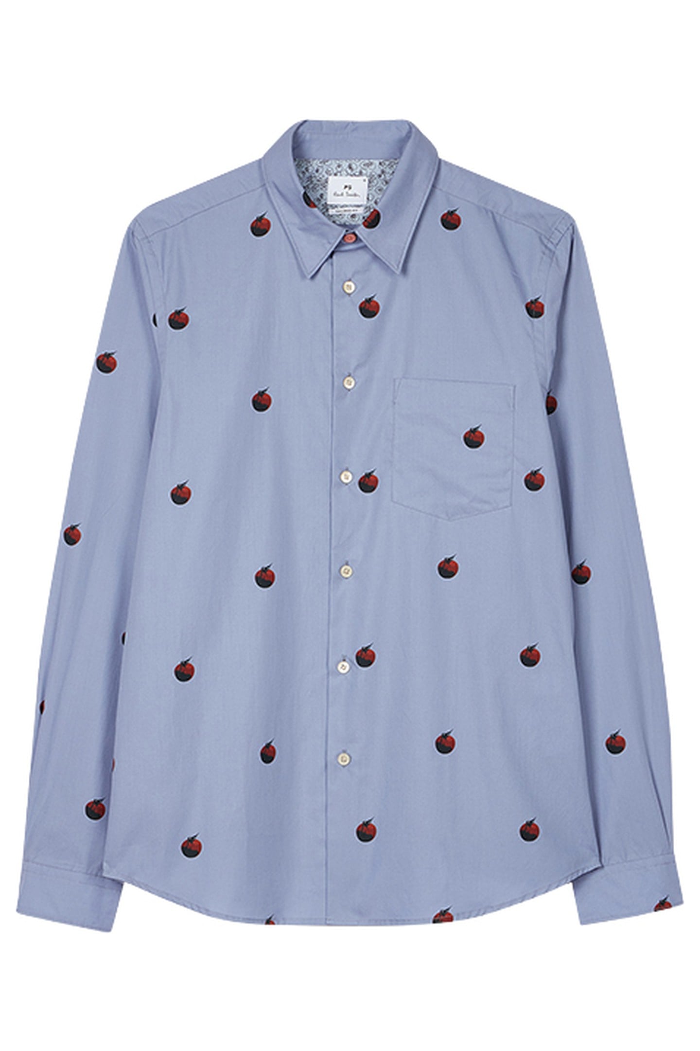 MENS LS TAILORED FIT SHIRT LIGHT BLUE 4