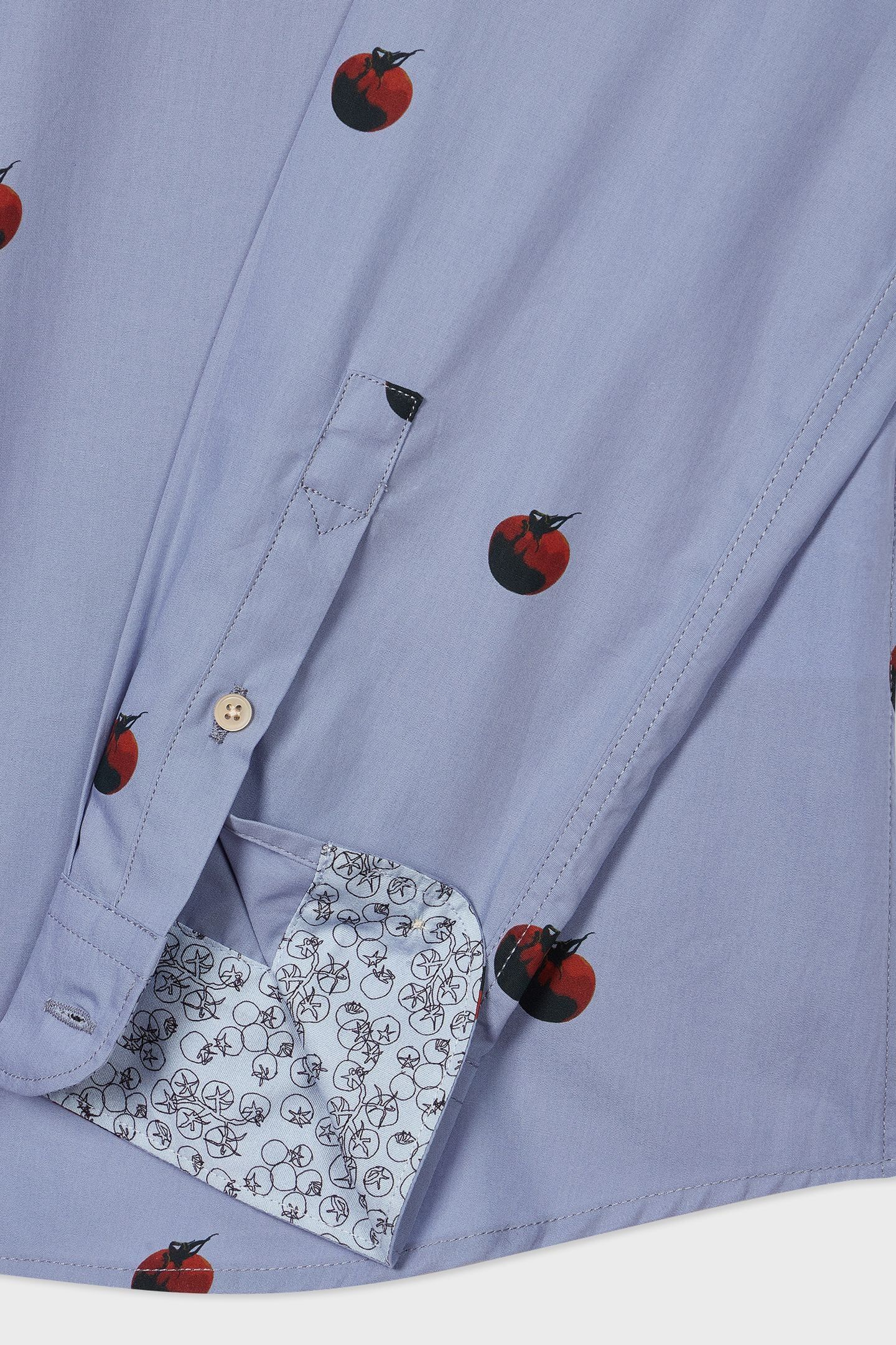 MENS LS TAILORED FIT SHIRT LIGHT BLUE 5
