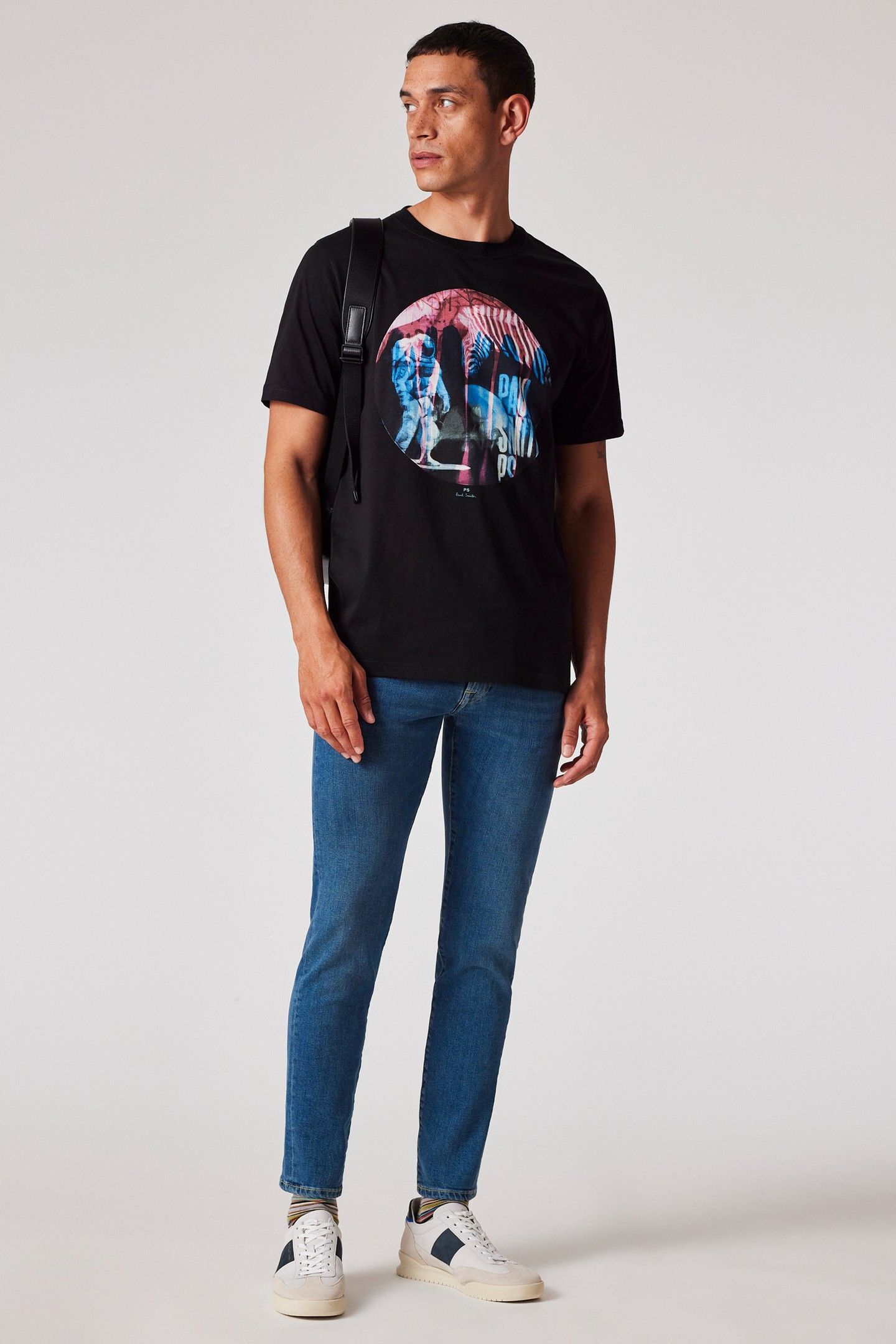 MENS SLIM FIT JEAN BLUE OVER DYED 3