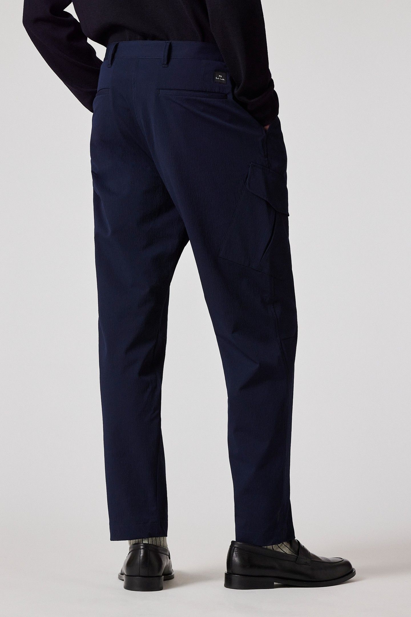 MENS CARGO TROUSER NAVY 2