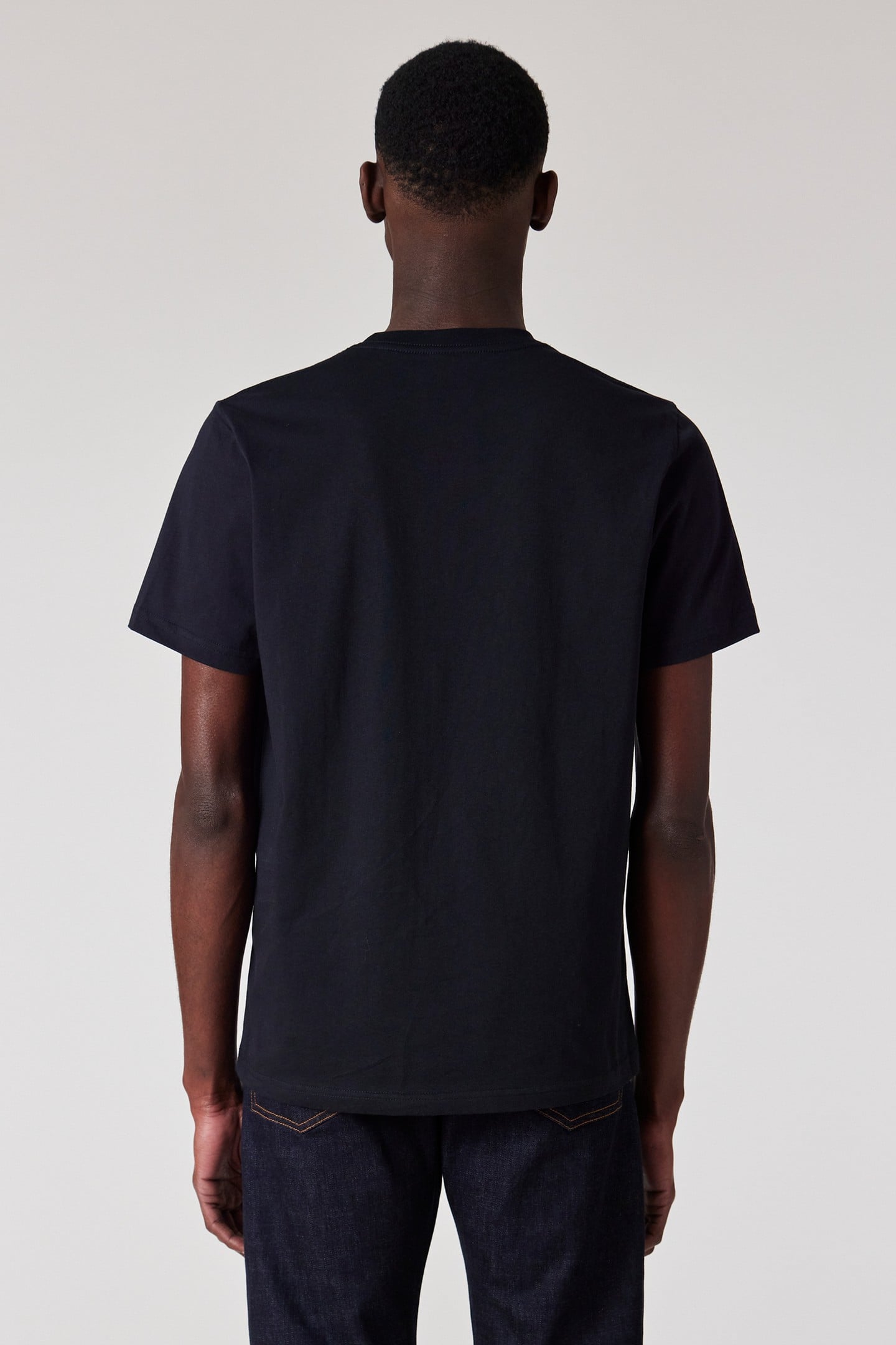 MENS REG FIT SS T SHIRT SEEDS VERY DARK NAVY 2