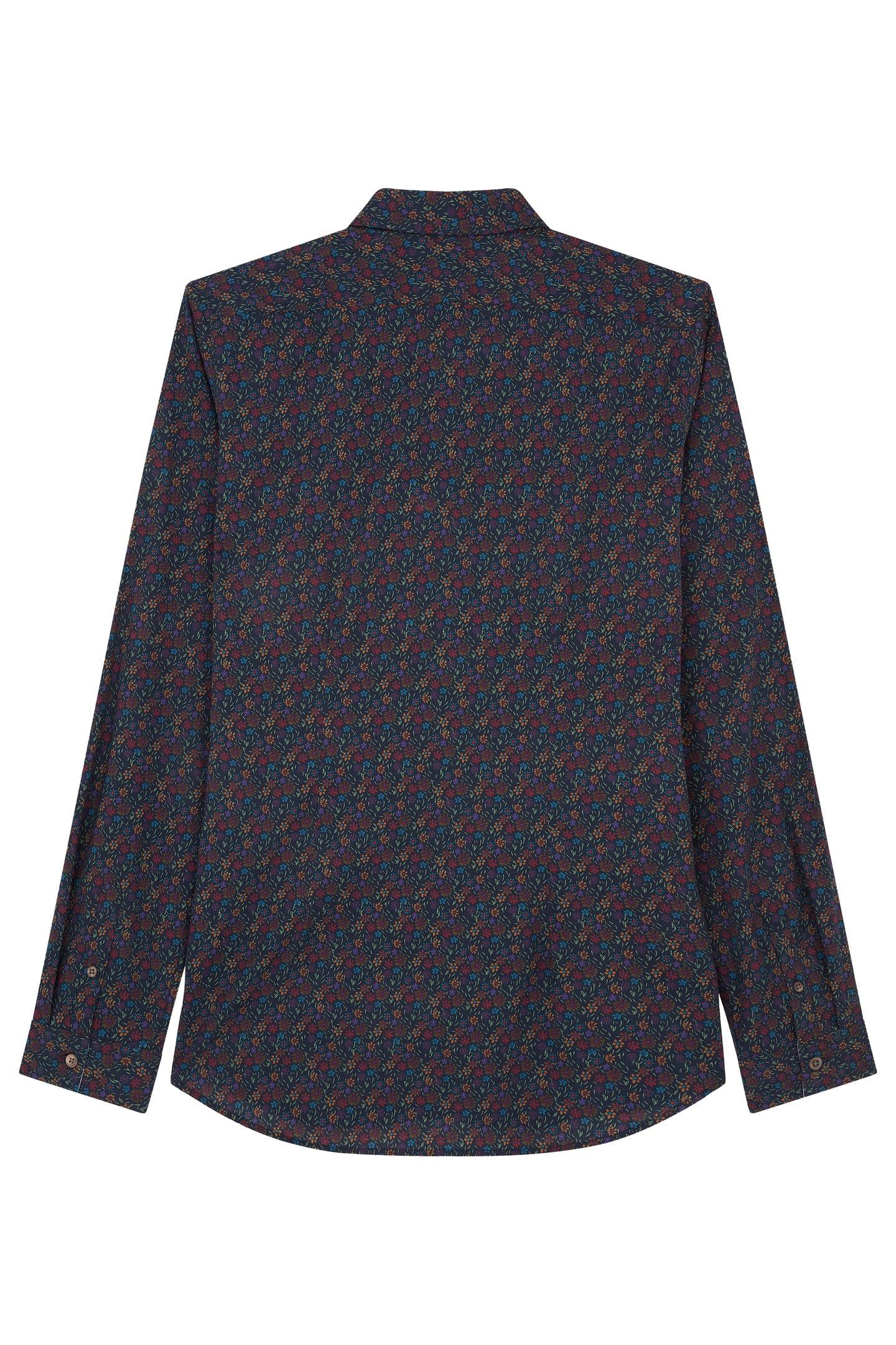 MENS SLIM FIT SHIRT VERY DARK NAVY 5