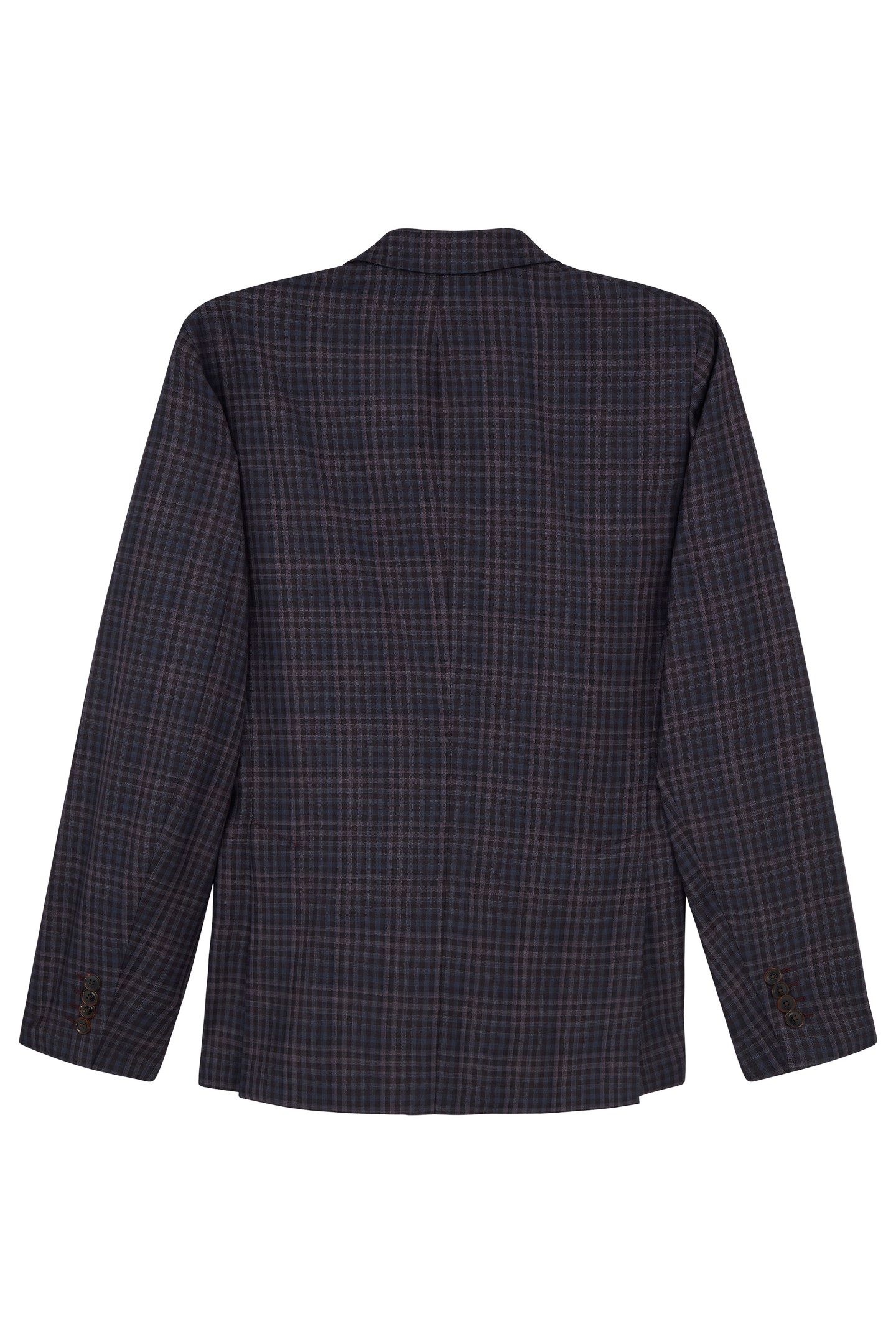 MENS 2 BUTTON JACKET DARK VIOLET 3