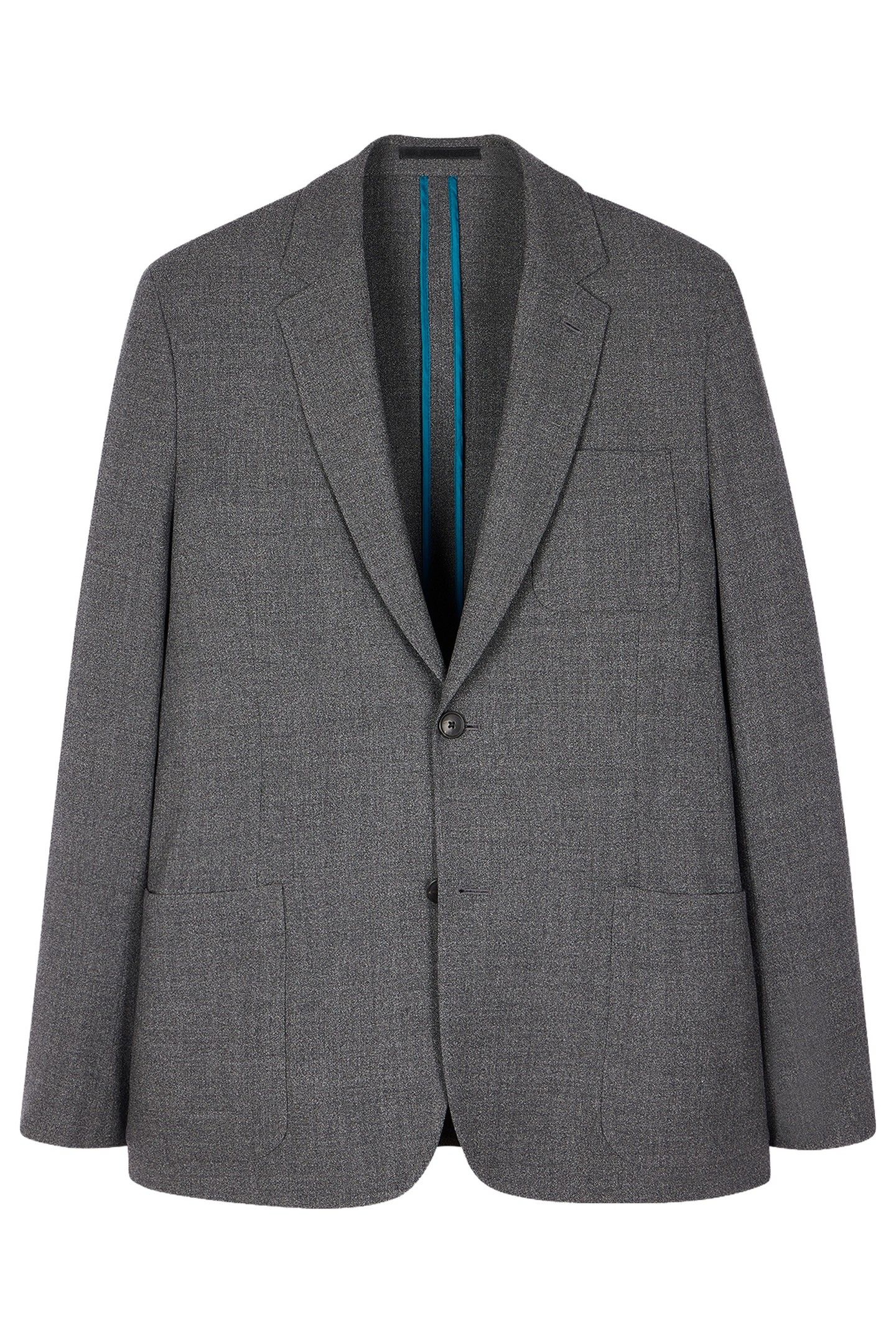 MENS 2 BUTTON JACKET GREY 4