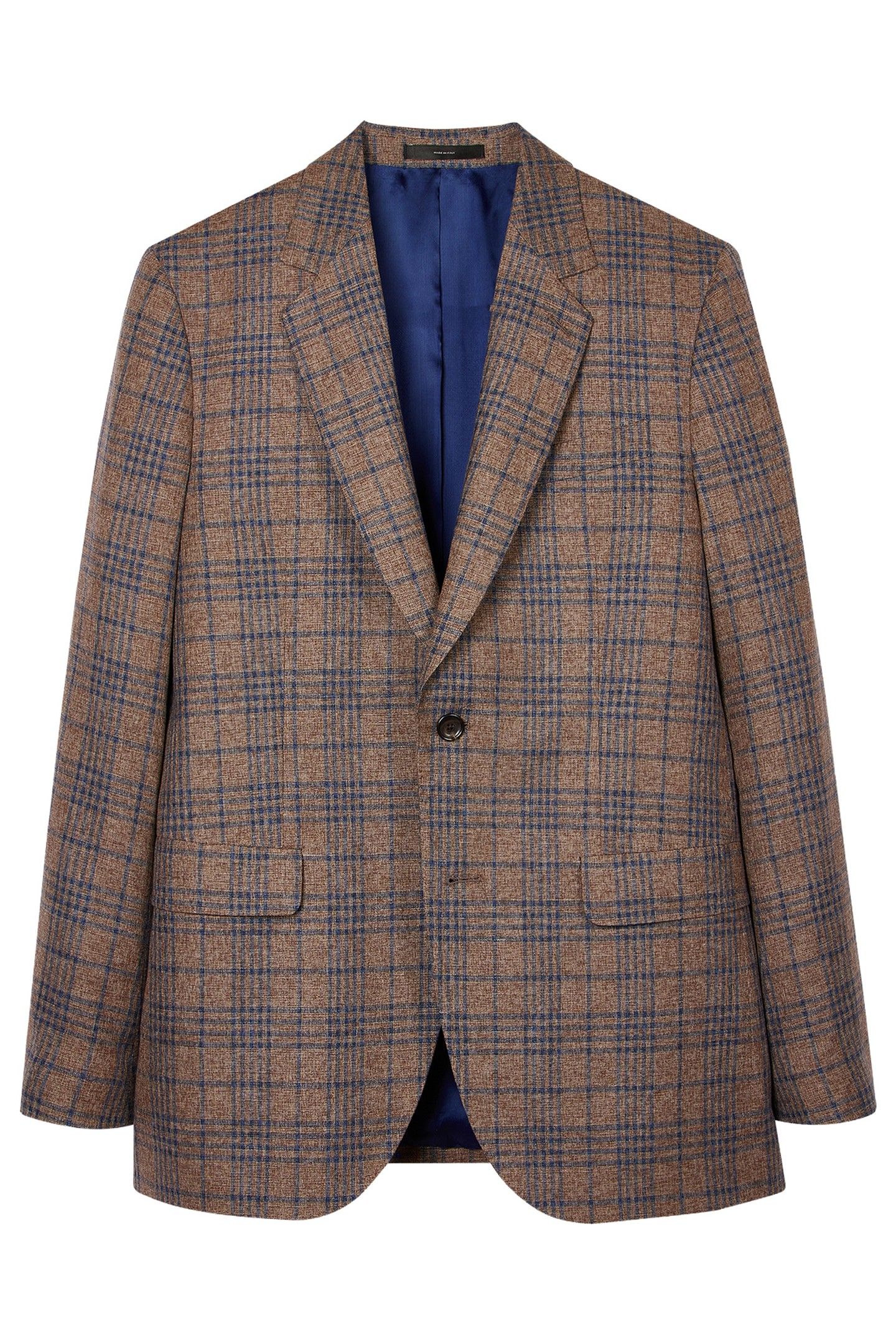 MENS 2 BUTTON JACKET BROWN 3