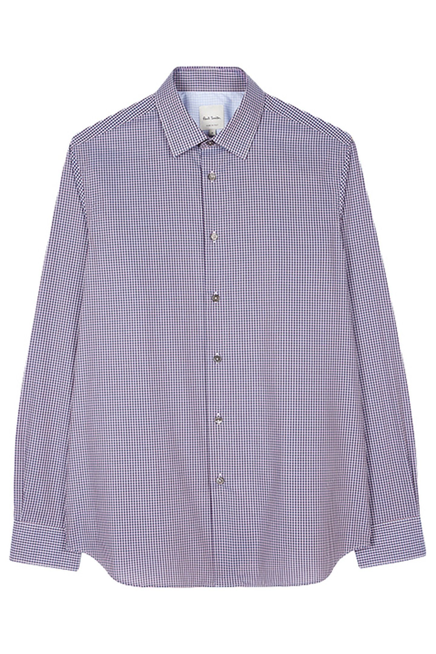 MENS S/C TAILORED FIT SHIRT LIGHT PURPLE 4