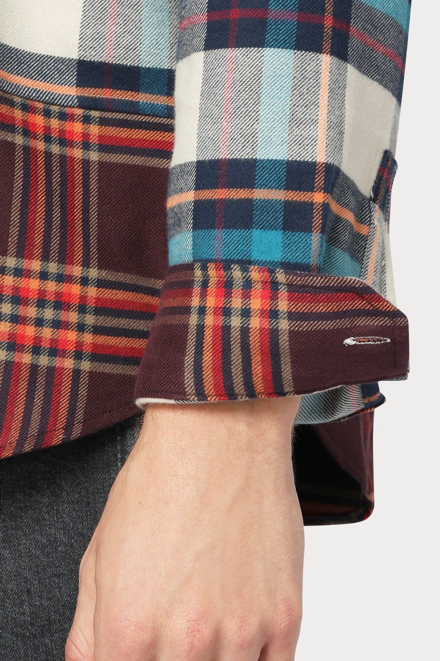 MENS LS RELAXED FIT SHIRT PARCHMENT 3