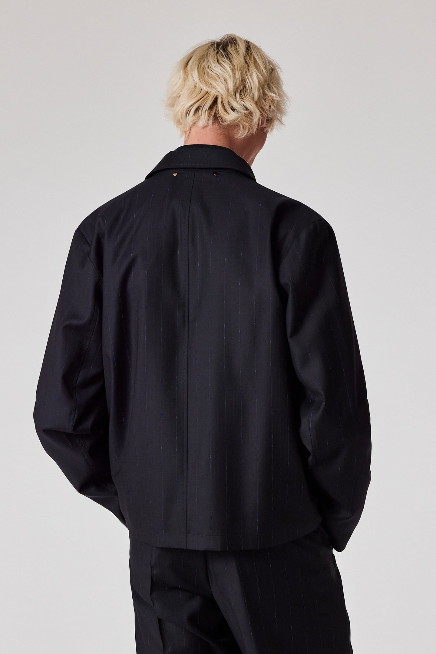 MENS REGULAR FIT JACKET VERY DARK NAVY 2