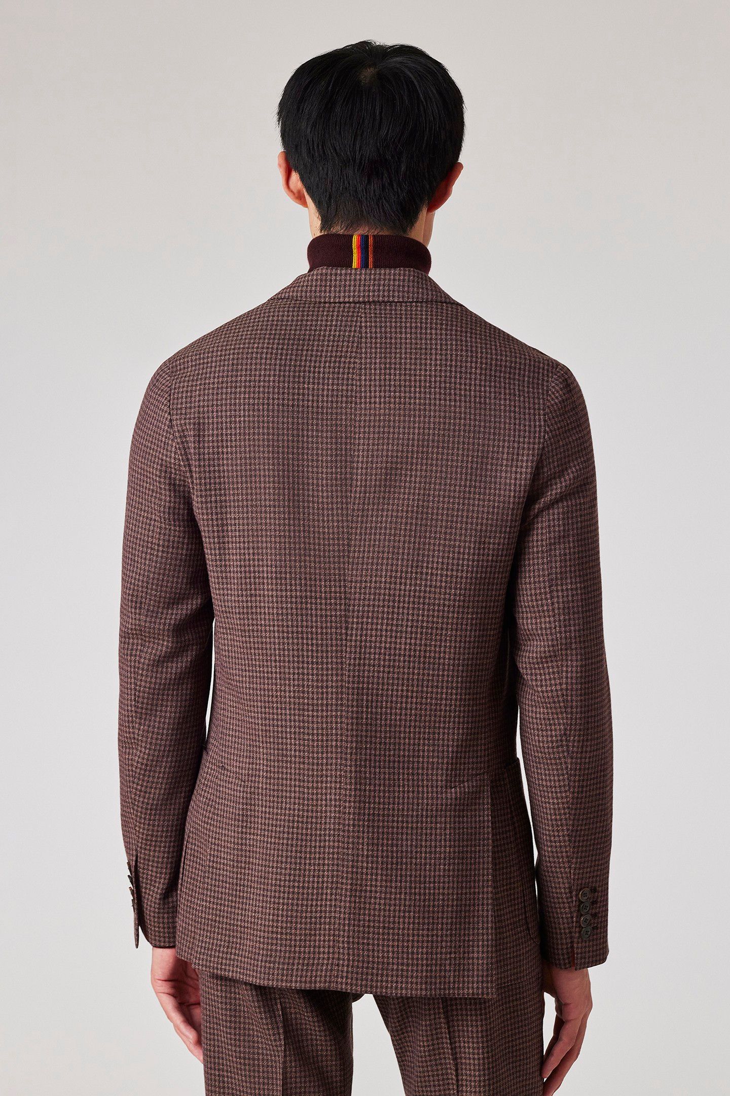 MENS 2 BUTTON JACKET MAUVE 2